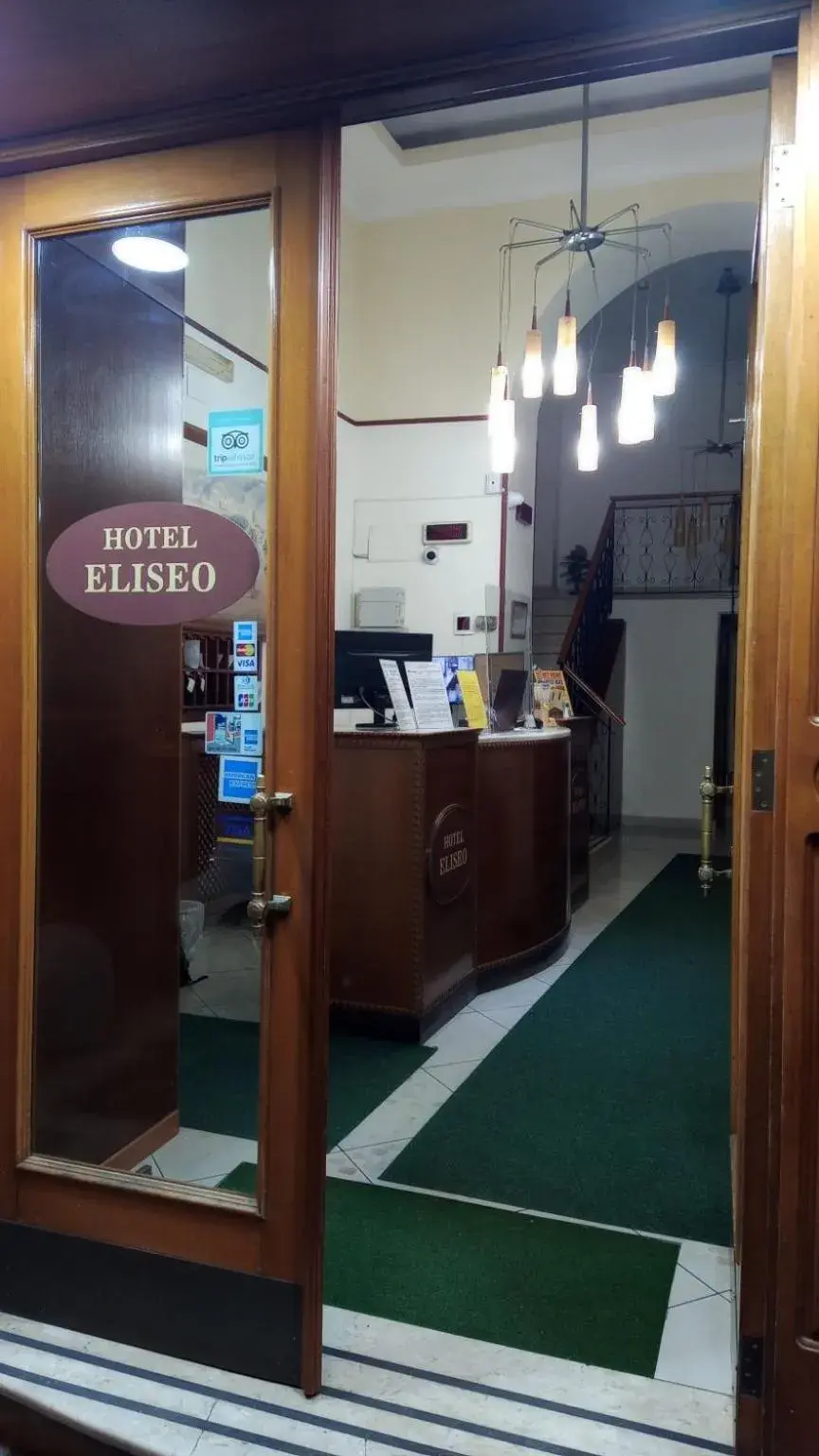 Property building in Hotel Eliseo Napoli