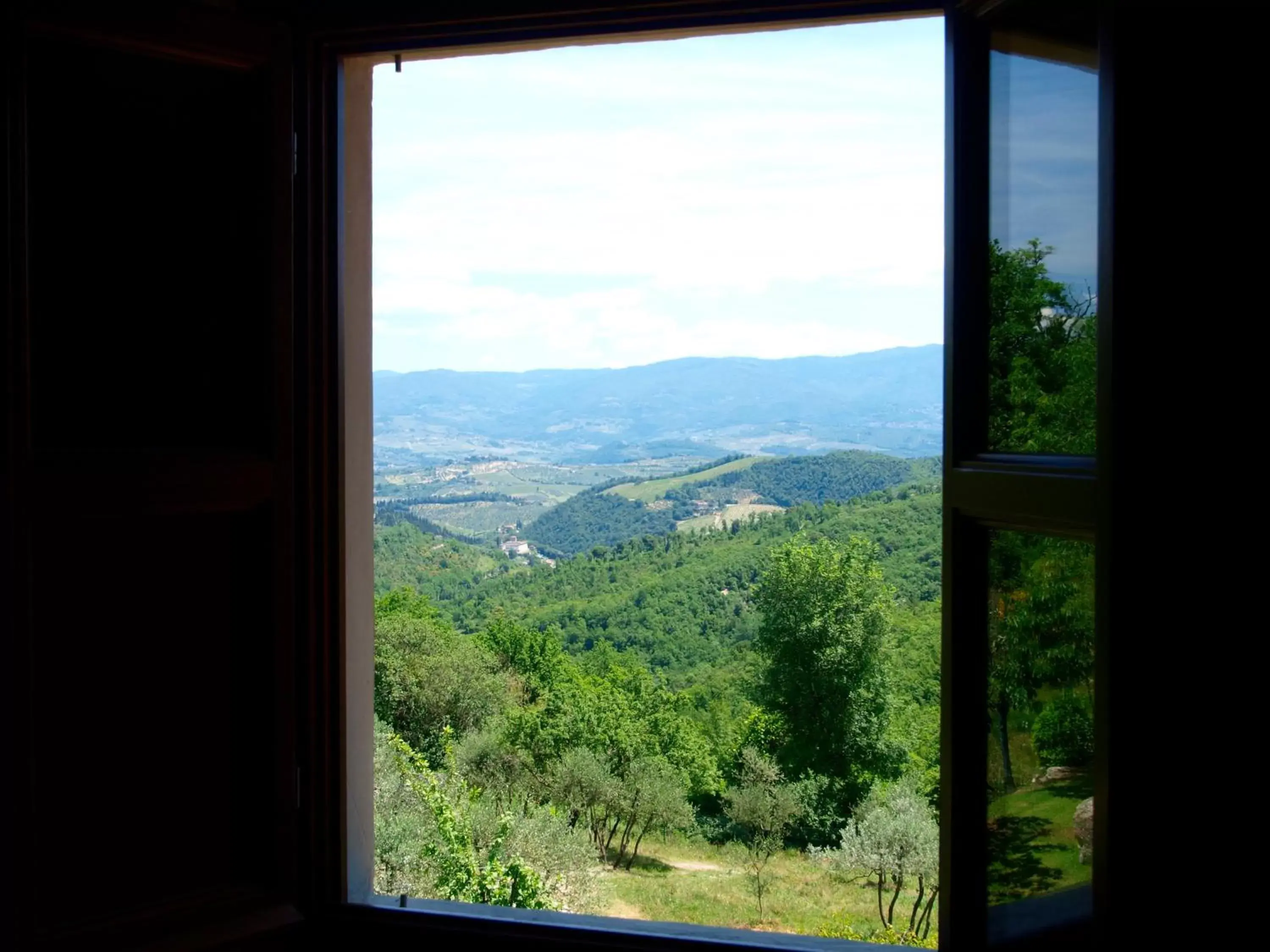 Bird's eye view, Mountain View in Casignano