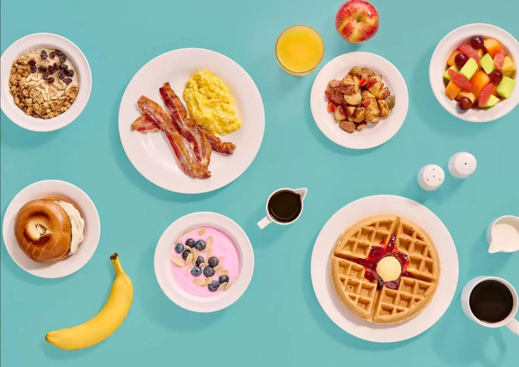 Breakfast in Hampton Inn & Suites Chicago-Downtown Breakfast in Hampton Inn & Suites Chicago-Downtown