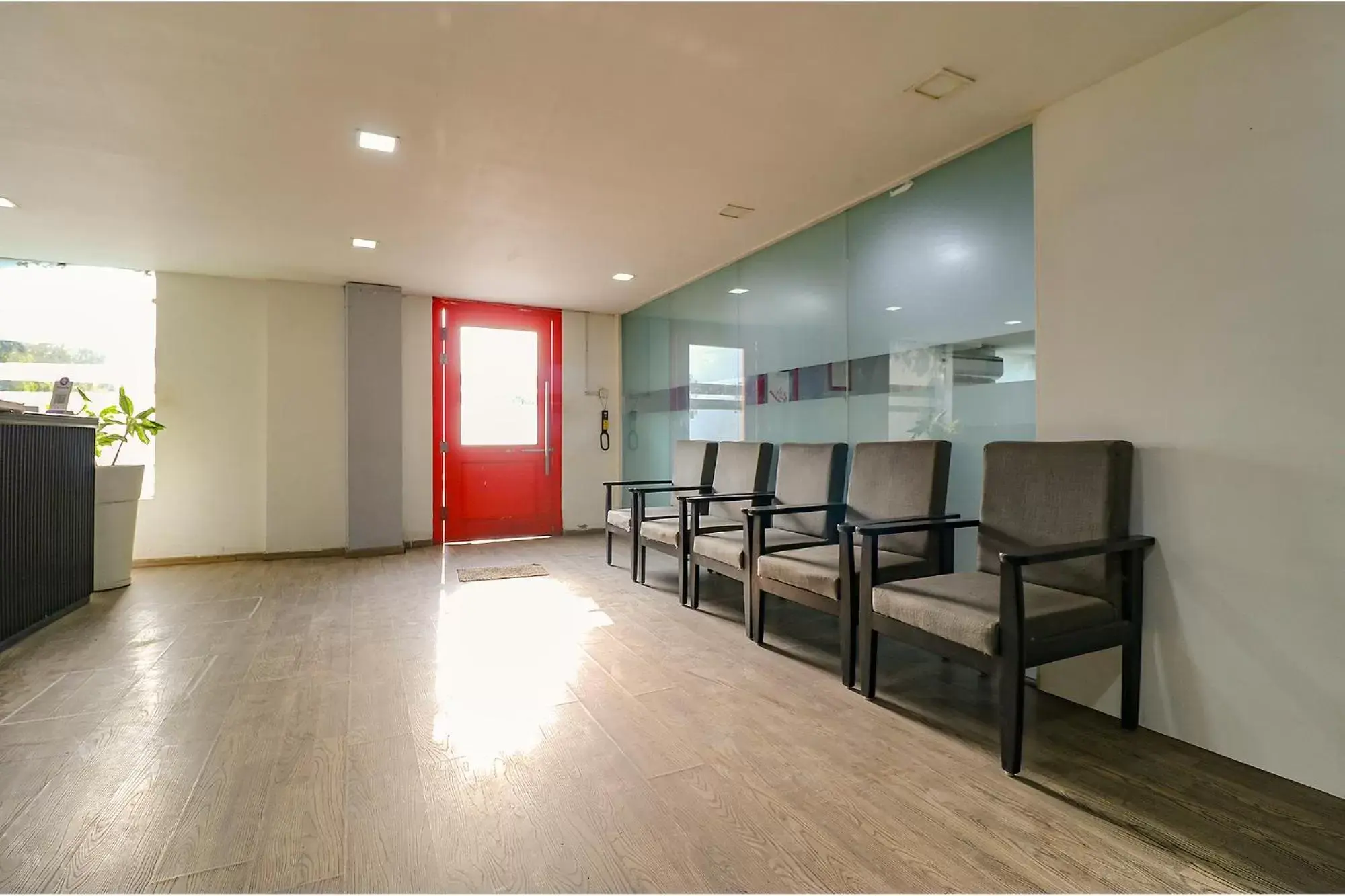 Lobby or reception in FabHotel The Chaitanyas Rohini sec 18 Lobby or reception in FabHotel The Chaitanyas Rohini sec 18