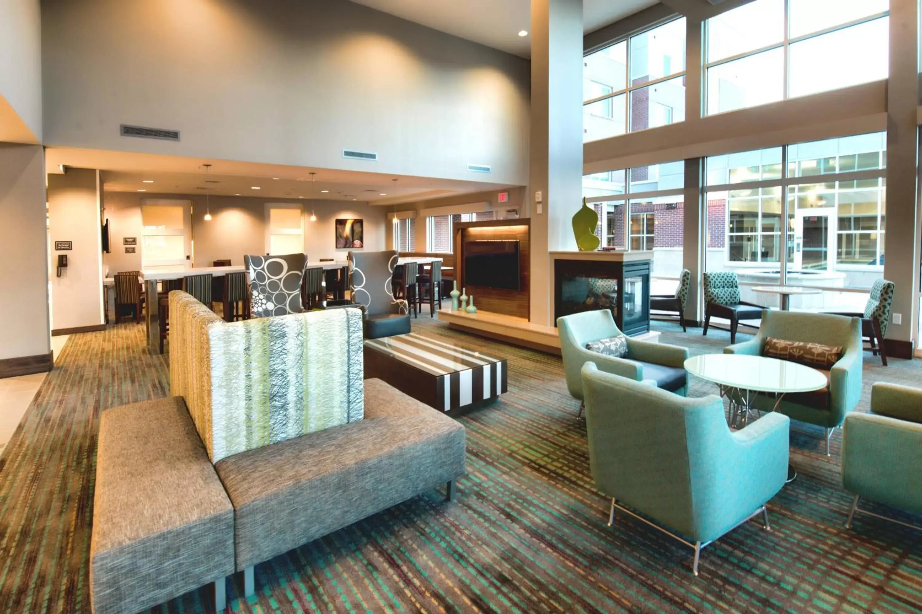 Lobby or reception in Residence Inn by Marriott Omaha Aksarben Village