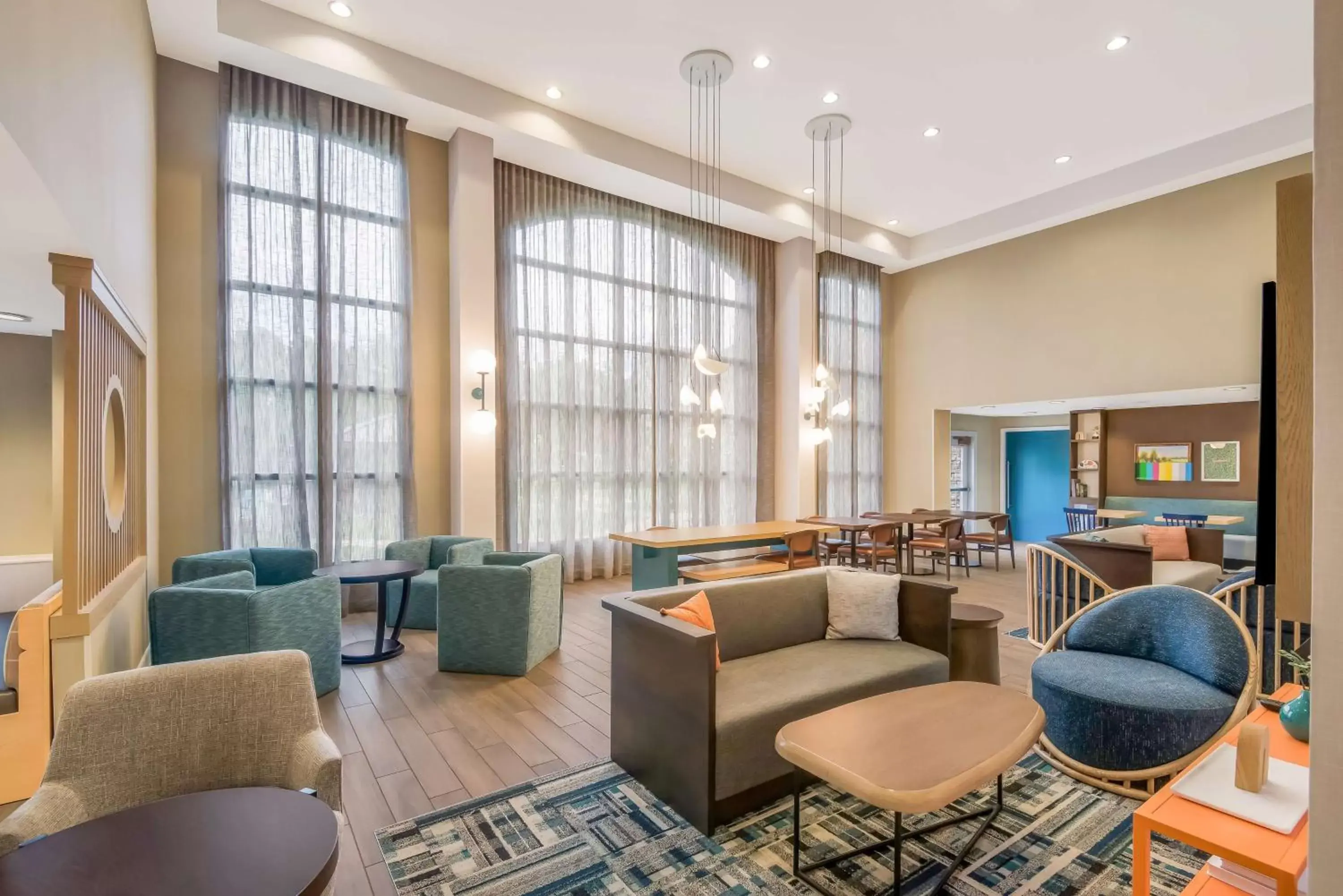 Lobby or reception in Sonesta ES Suites Andover Boston Lobby or reception in Sonesta ES Suites Andover Boston