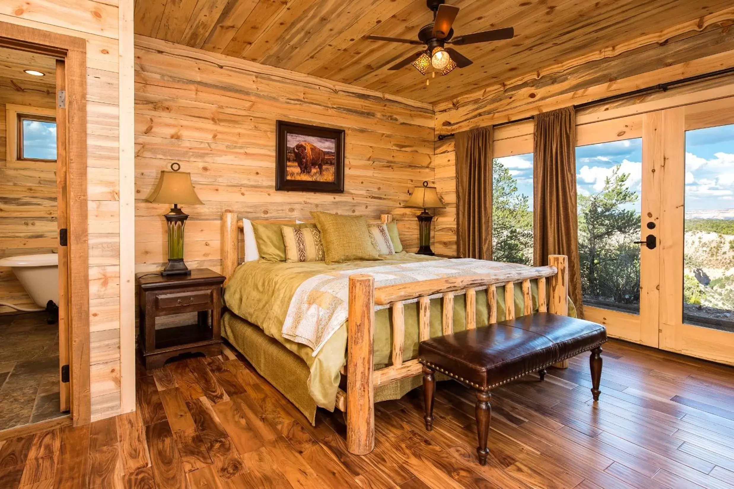 Bed in Zion Mountain Ranch Bed in Zion Mountain Ranch