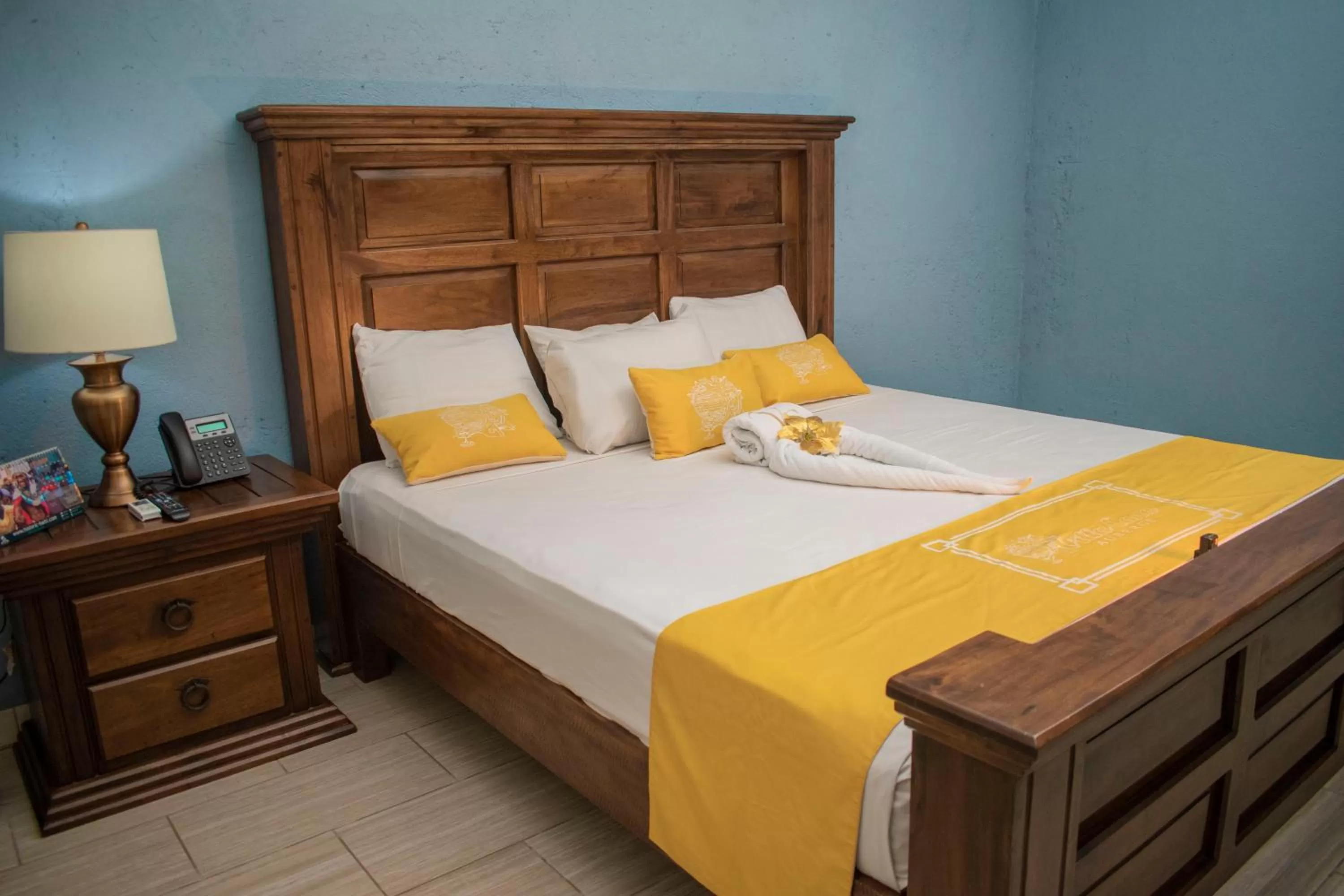 Bed in Auberge Villa Cana