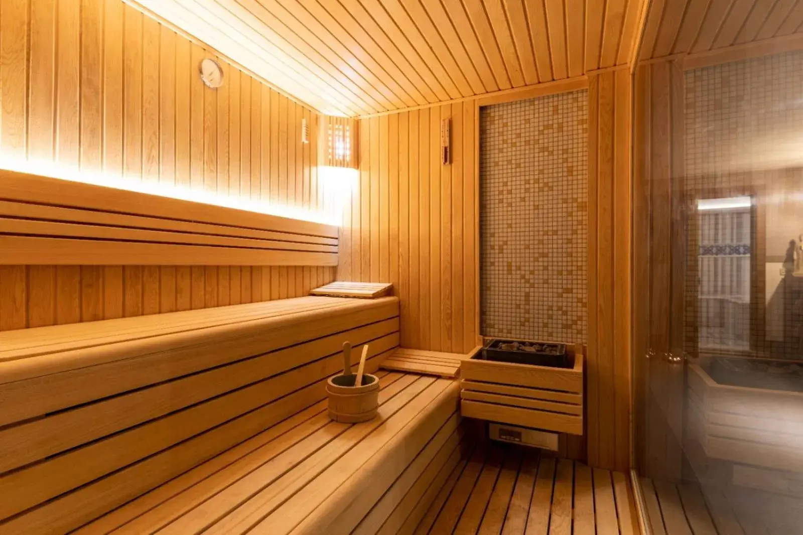 Sauna in Hotel Genova