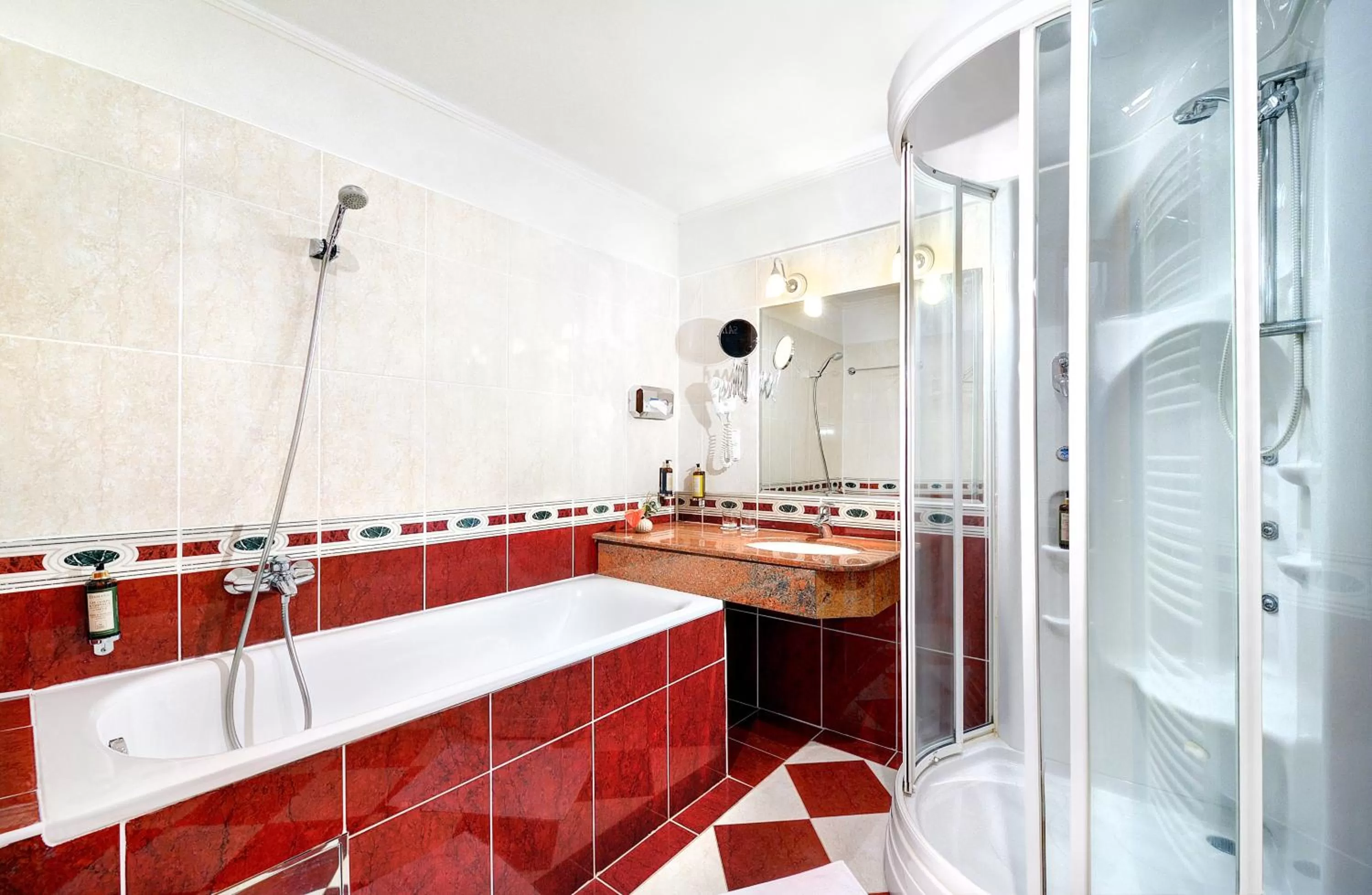 Bathroom in Grand Hotel Praha