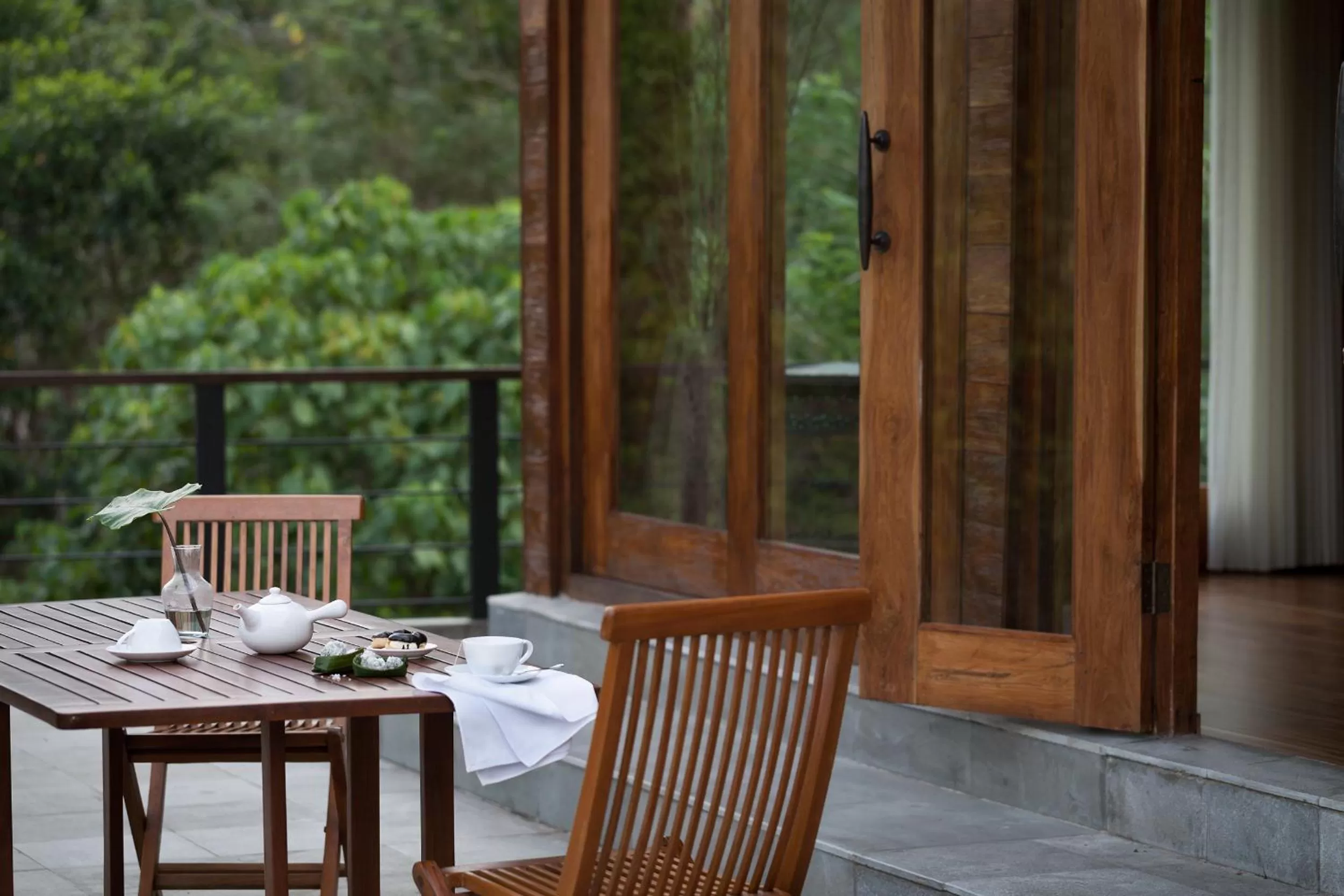 Balcony/Terrace in Kamandalu Ubud