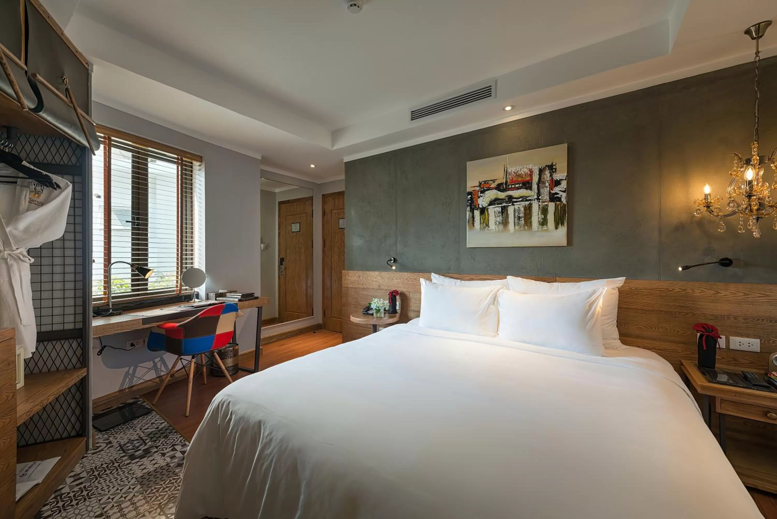 Bedroom, Bed in Bespoke Trendy Hotel Hanoi