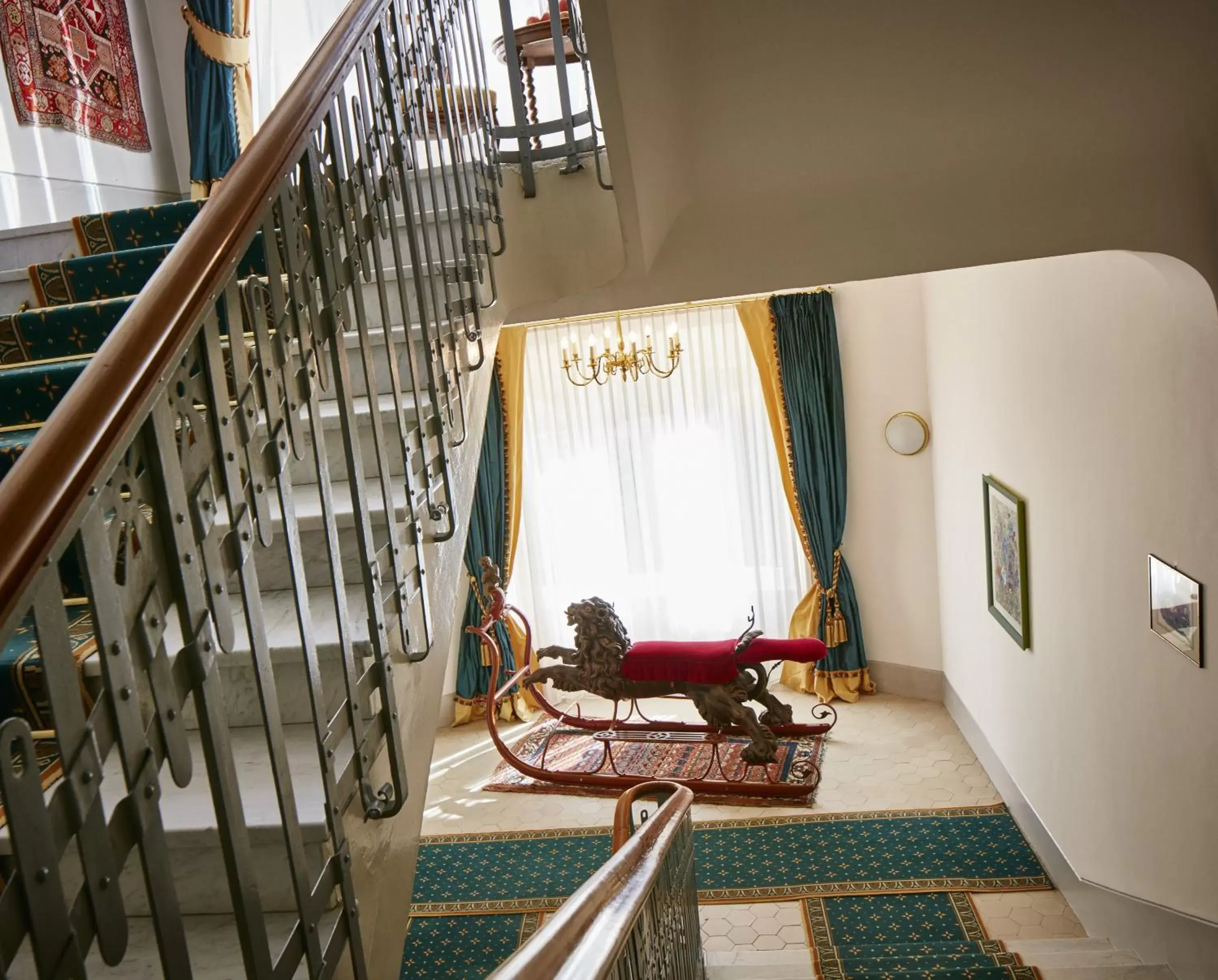 Decorative detail in Hotel Walther - Relais & Châteaux