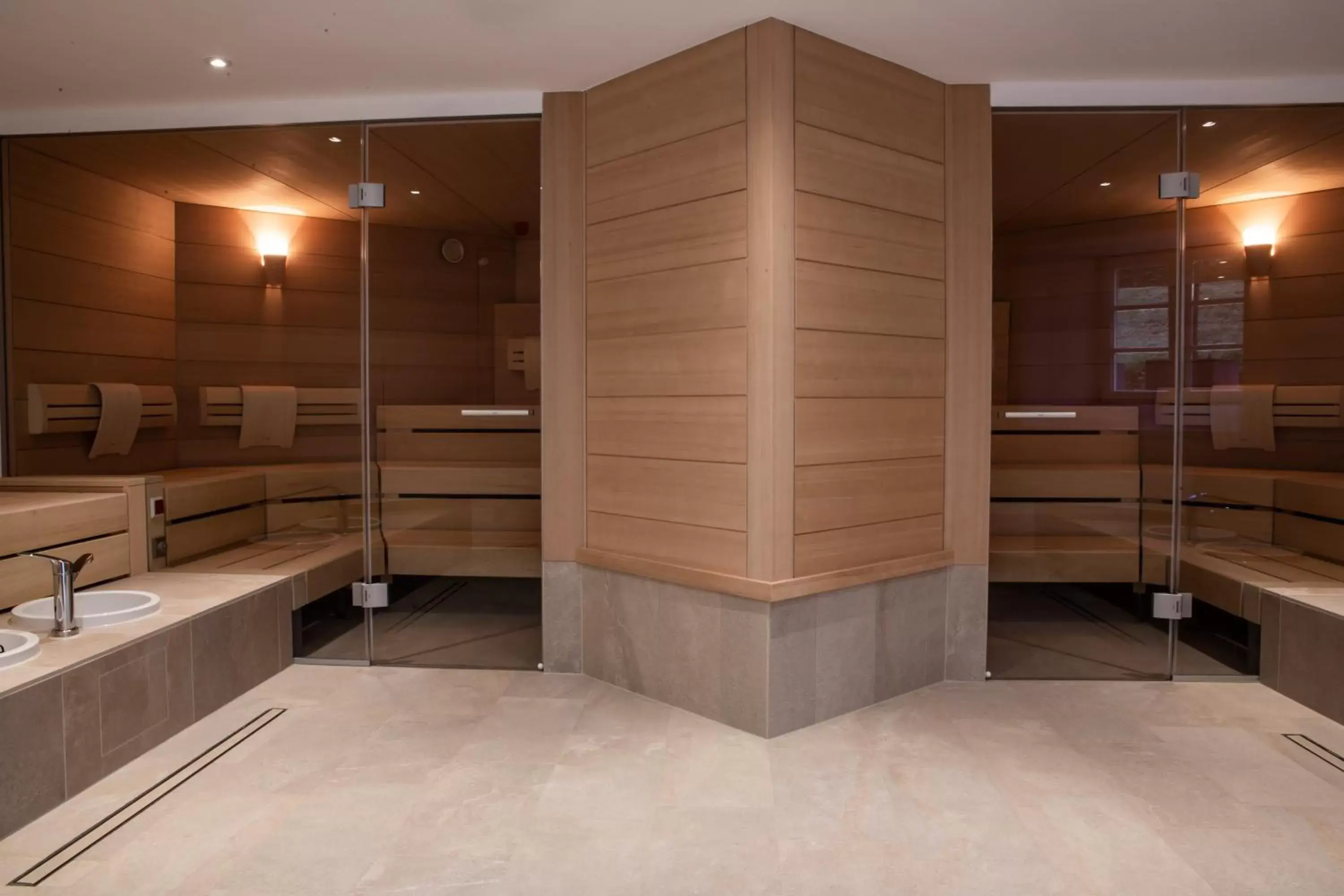 Sauna in Schlosshotel Münchhausen