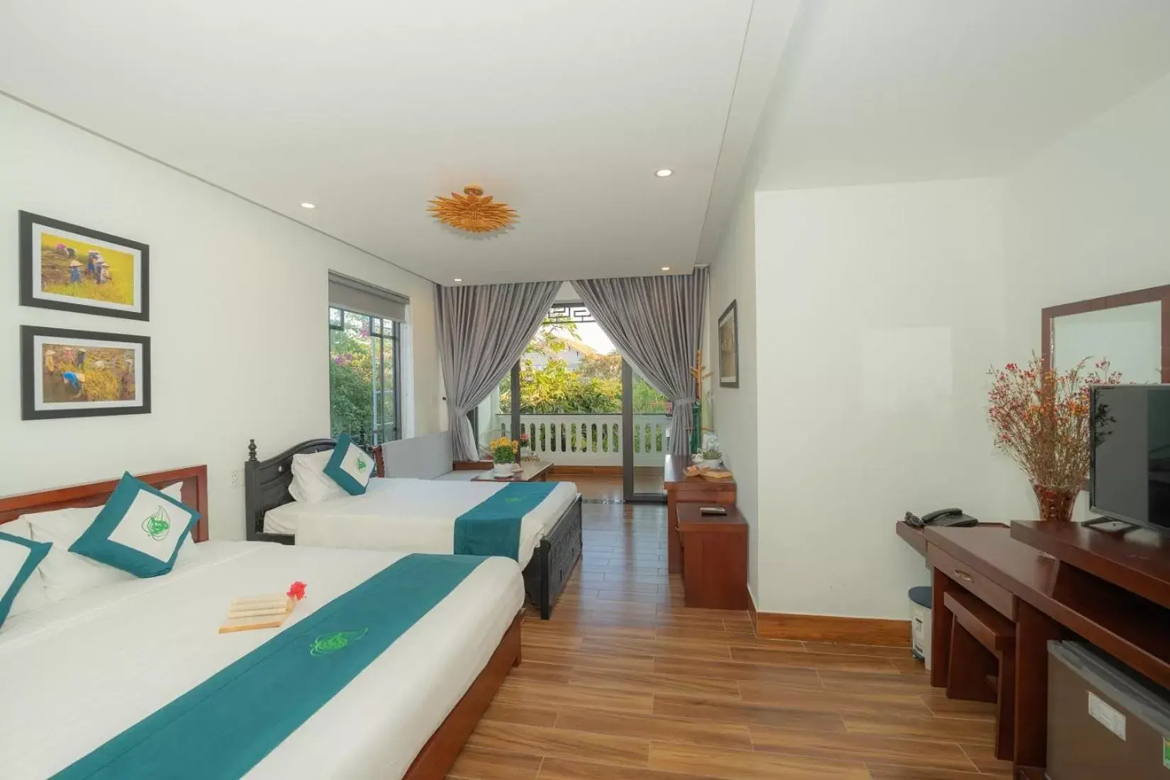 Bed in Betel Garden Villa