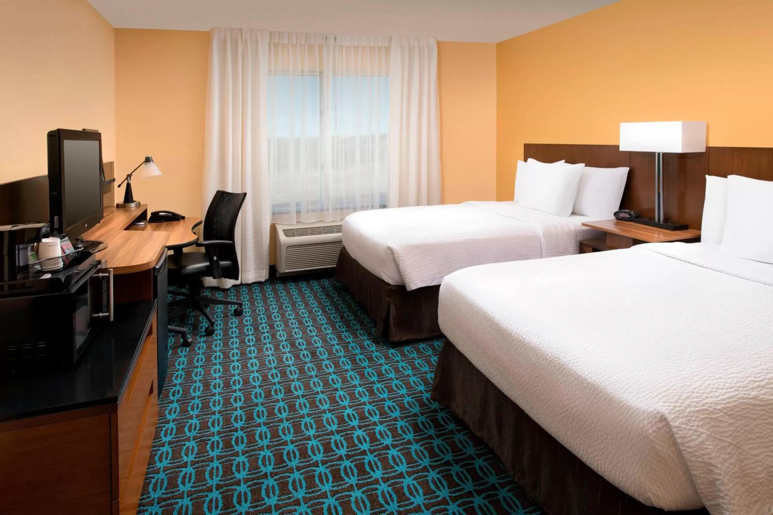 Photo of the whole room, Bed in Fairfield Inn & Suites Weatherford