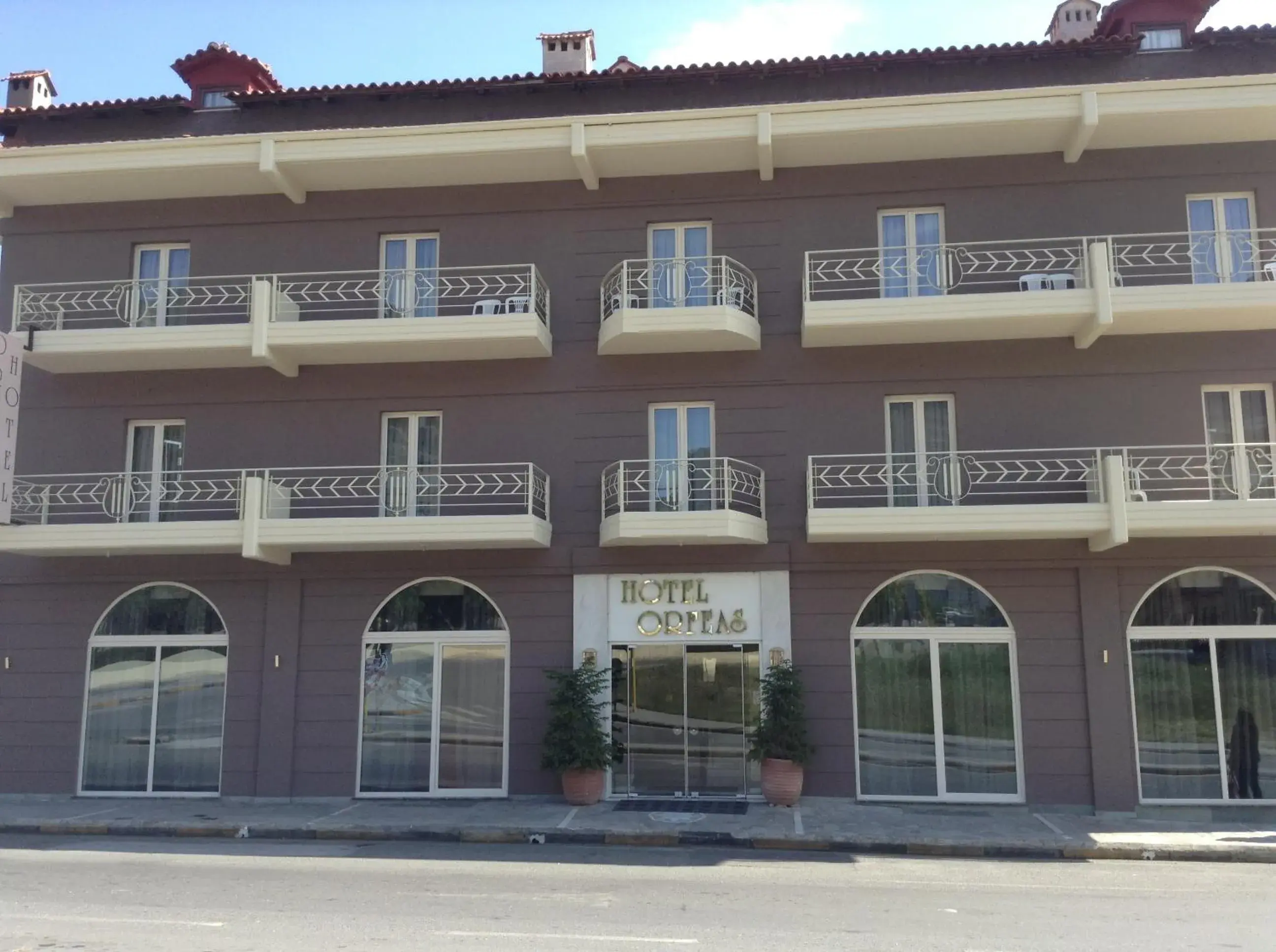 Facade/entrance, Property Building in Hotel Orfeas