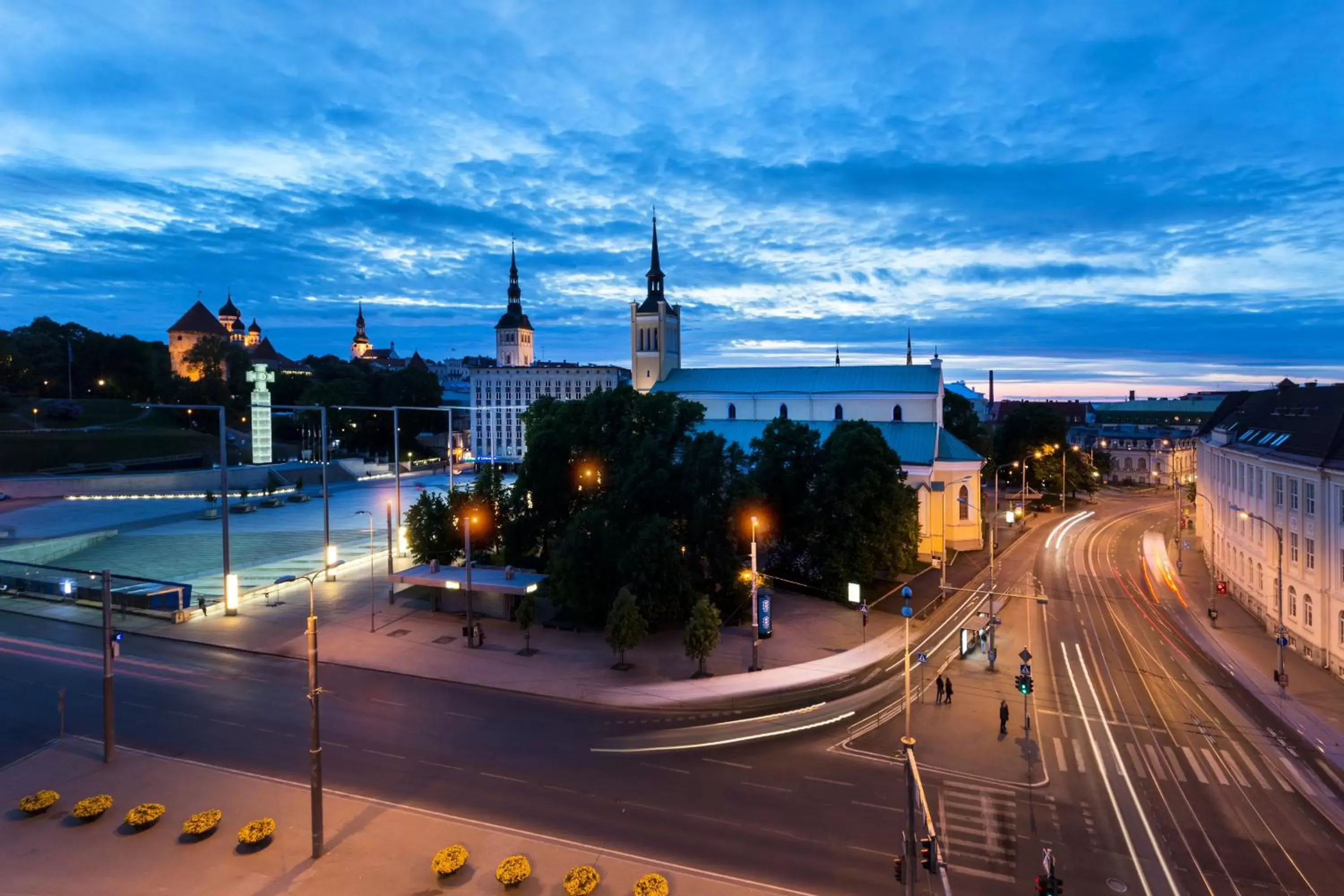 City view in Palace Hotel Tallinn, a member of Radisson Individuals