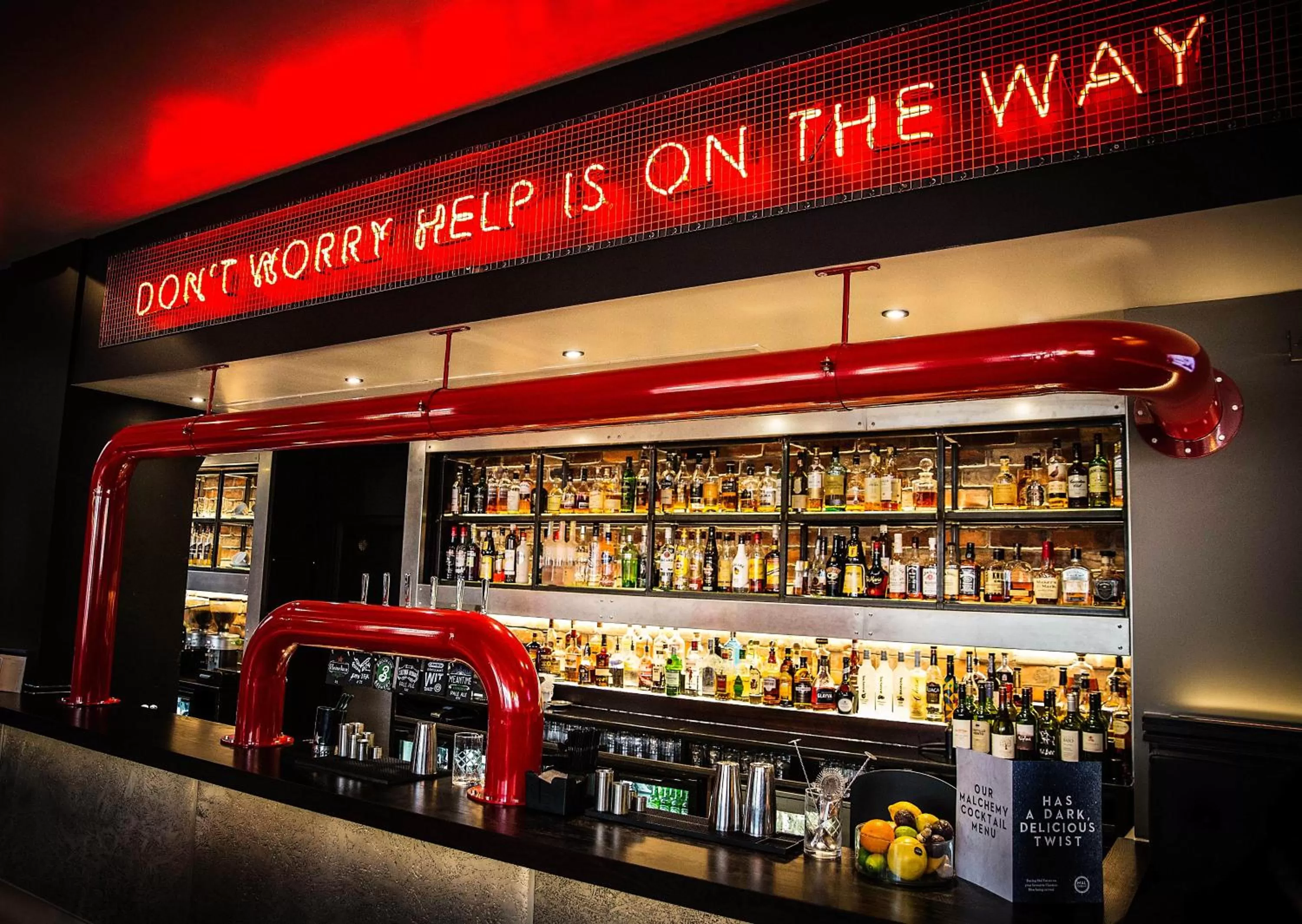 Lounge or bar in Malmaison Edinburgh