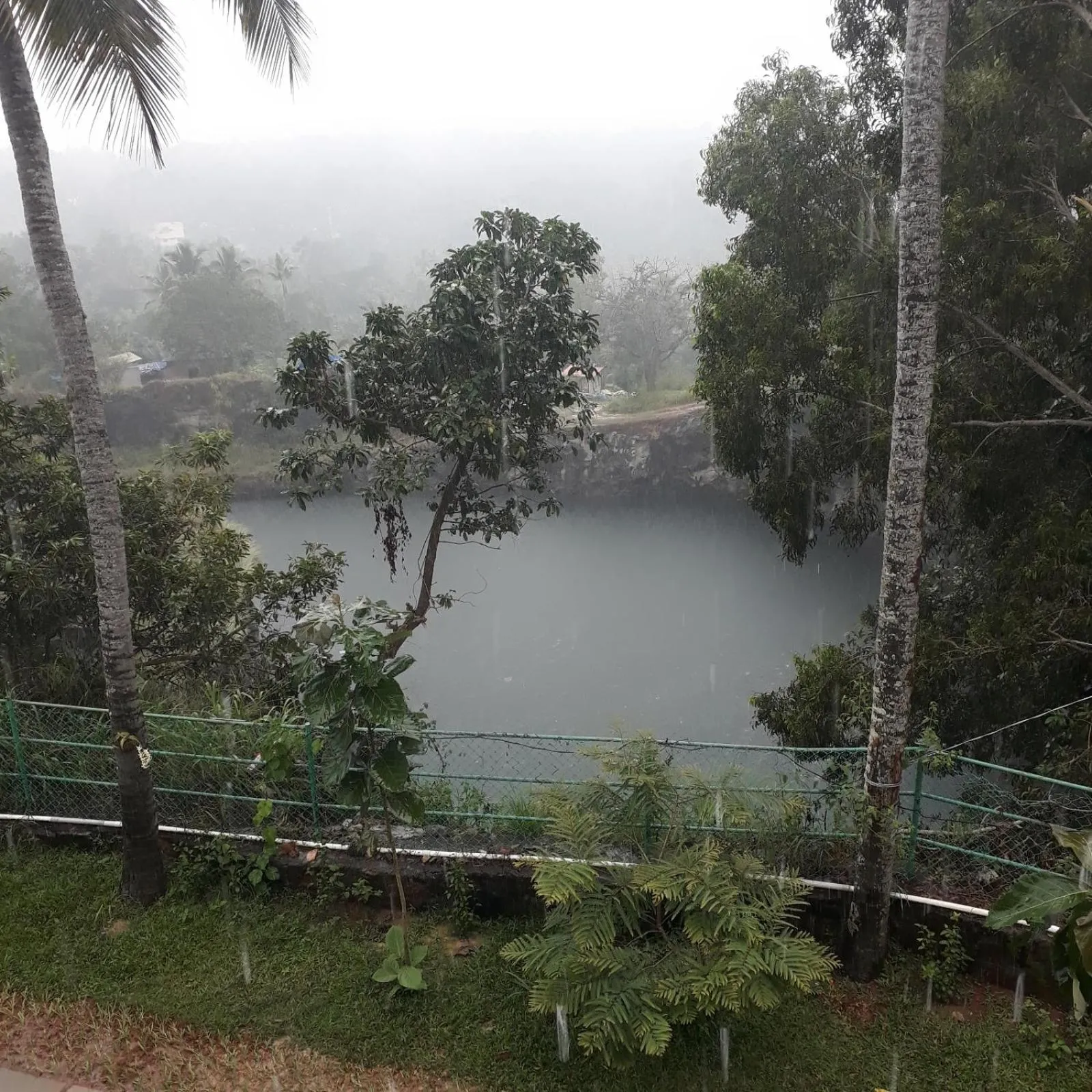 Natural landscape in AMARA AYURVEDA RETREAT- Overlooking Evergreen Western Ghats an ecologically sustainable living space in Kovalam