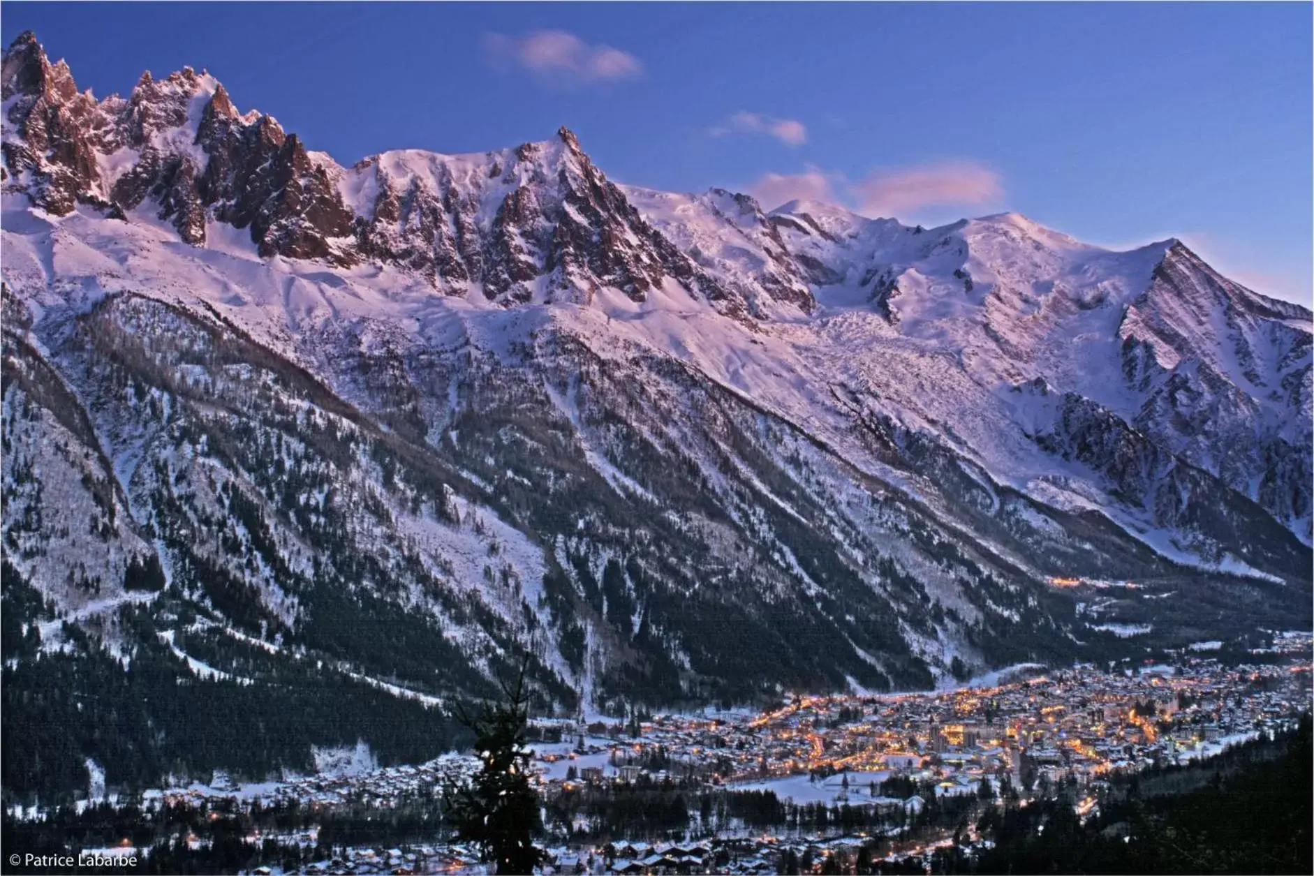 Natural landscape in La Folie Douce Hotels Chamonix