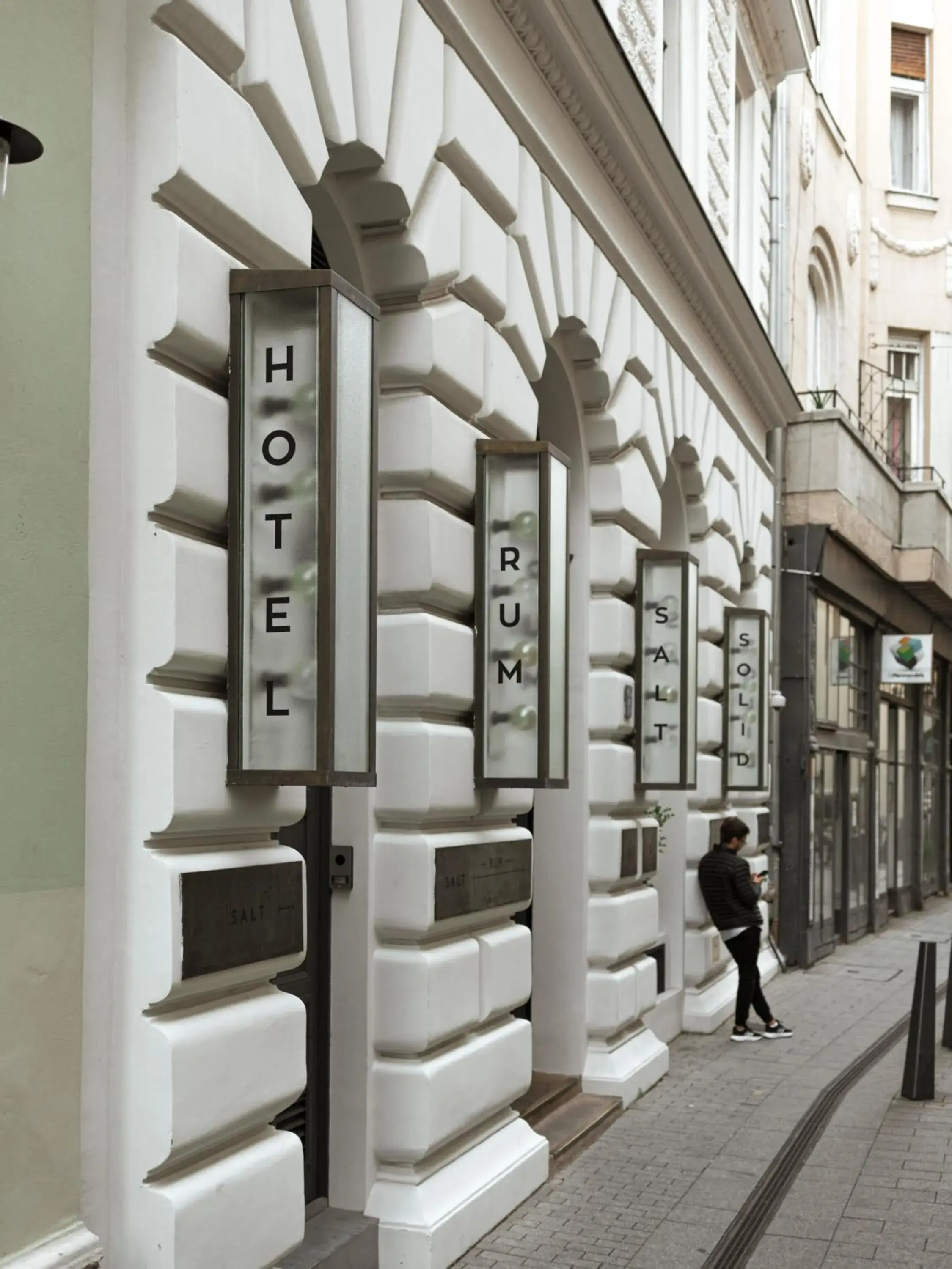 Property building in Hotel Rum Budapest