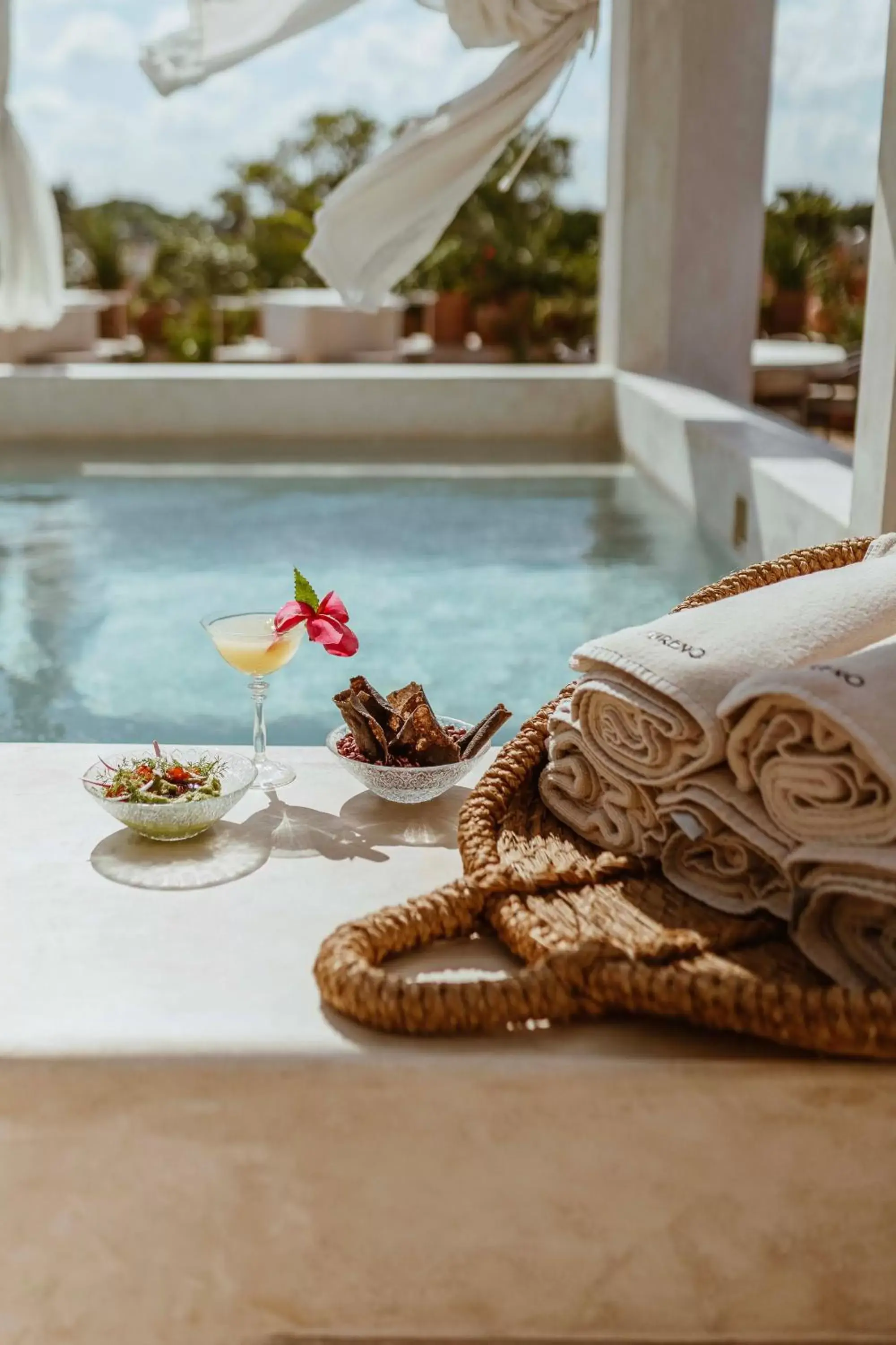 Swimming Pool in Hotel Sureño Yucatan