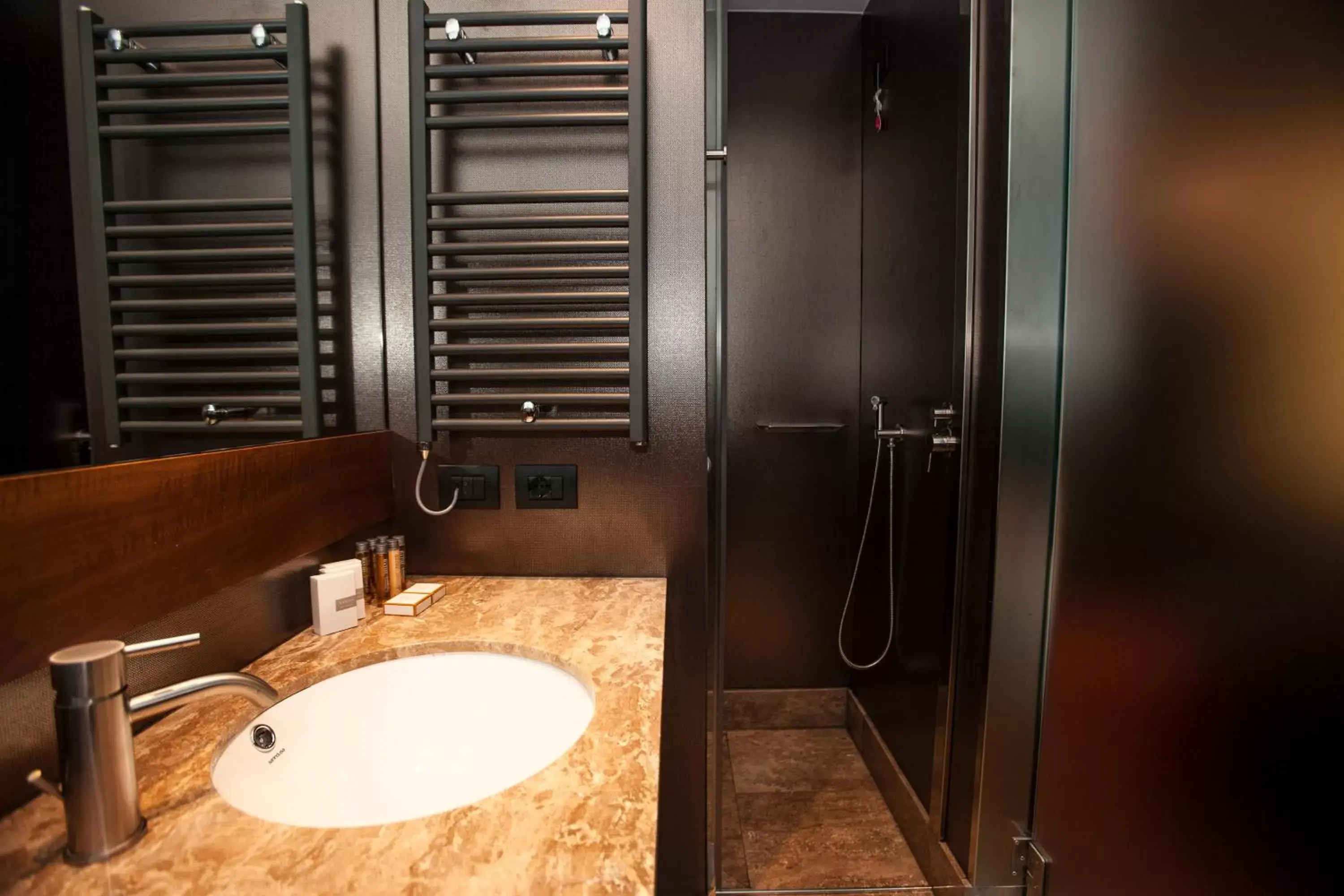 Shower, Bathroom in Triviho Hotel