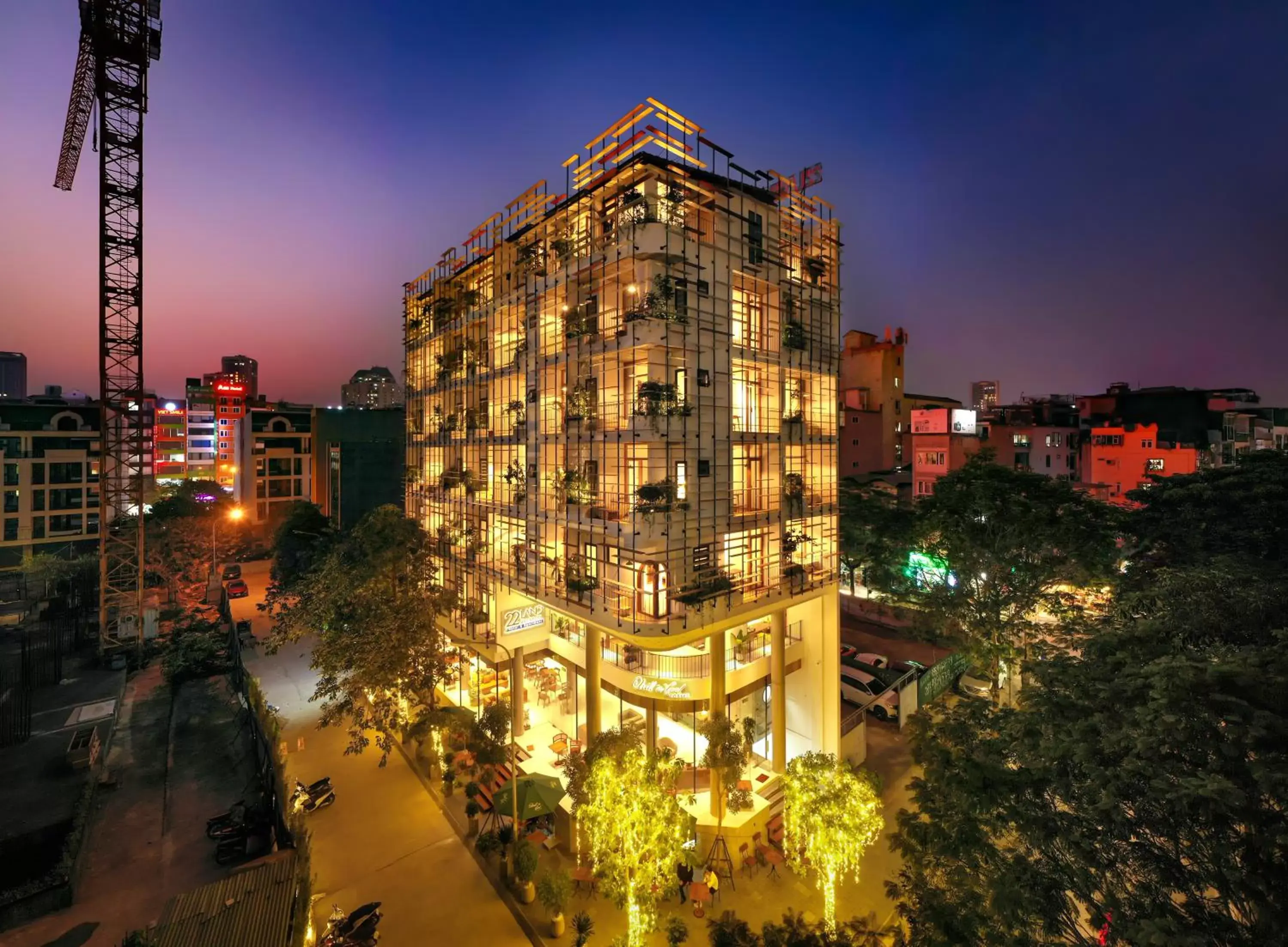 Property building in 22Land Hotel & Residence Property building in 22Land Hotel & Residence