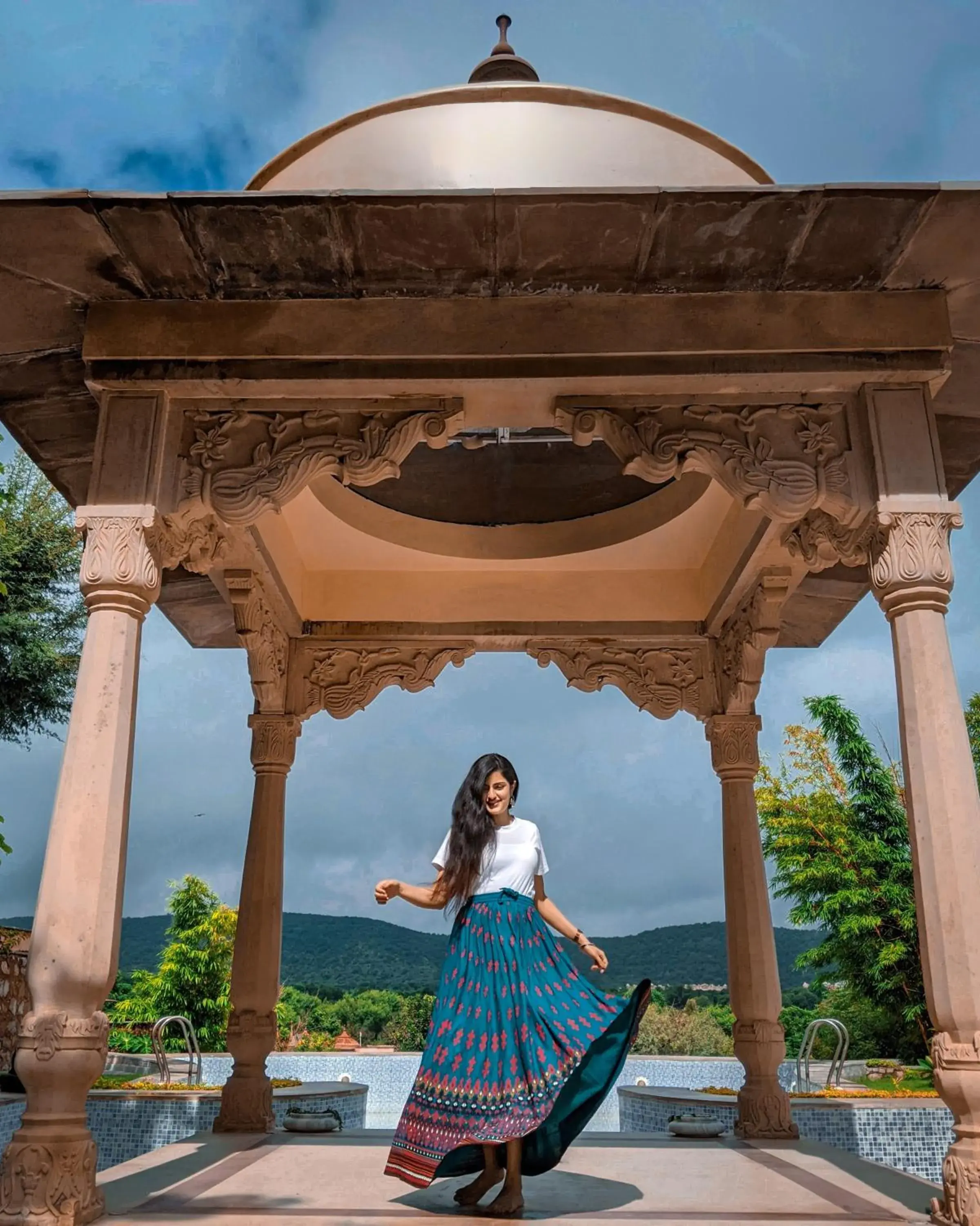 Swimming pool in Tree of Life Resort & Spa Jaipur Swimming pool in Tree of Life Resort & Spa Jaipur