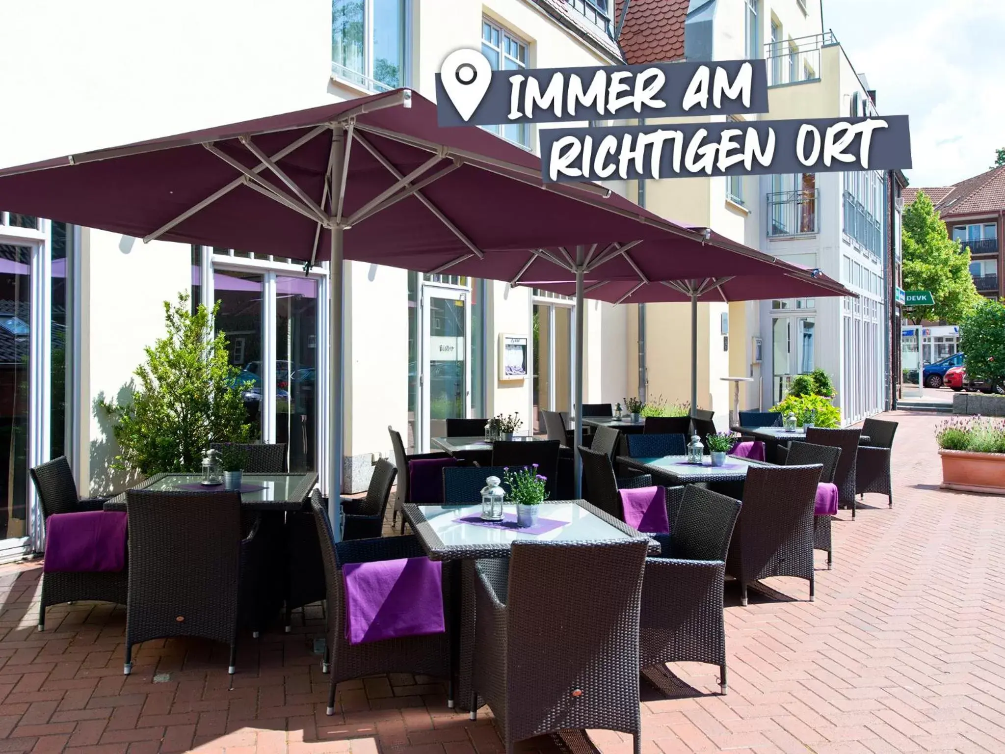 Property building, Restaurant/Places to Eat in ACHAT Hotel Buchholz Hamburg