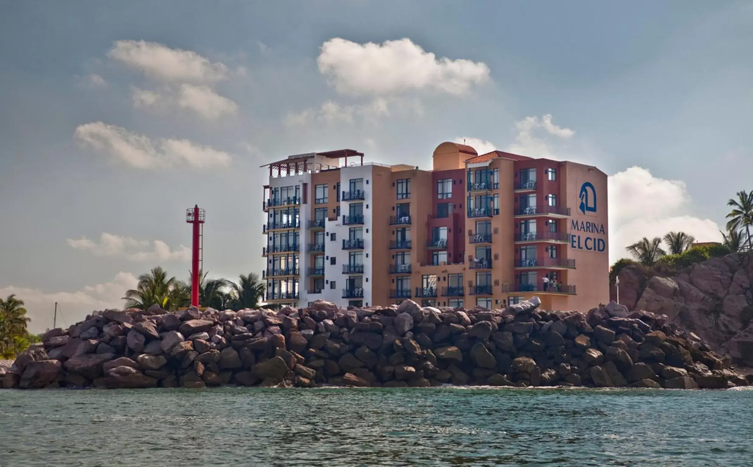 Facade/entrance, Property Building in El Cid Marina Beach Hotel