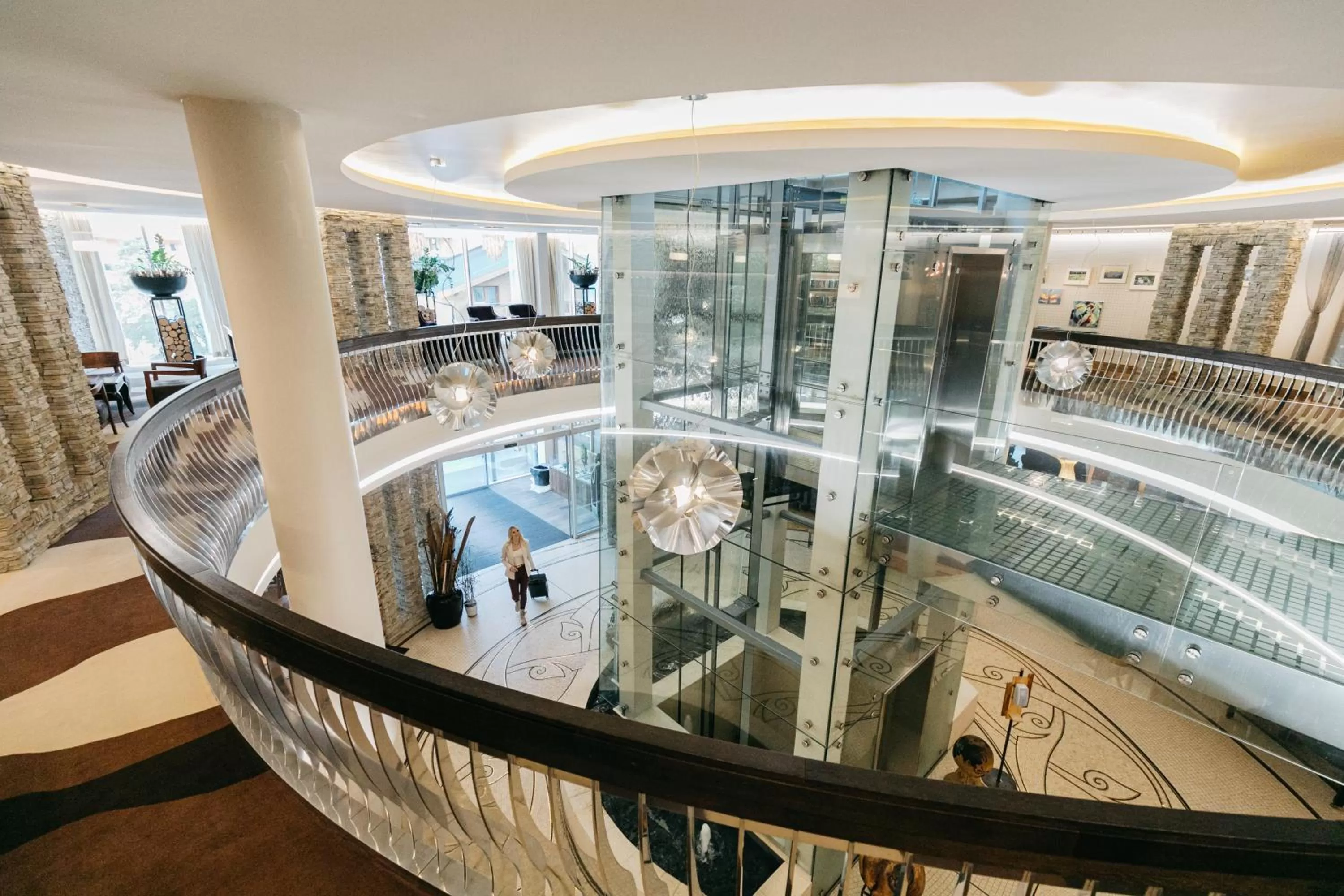 Lobby or reception in Hotel Alpine Palace