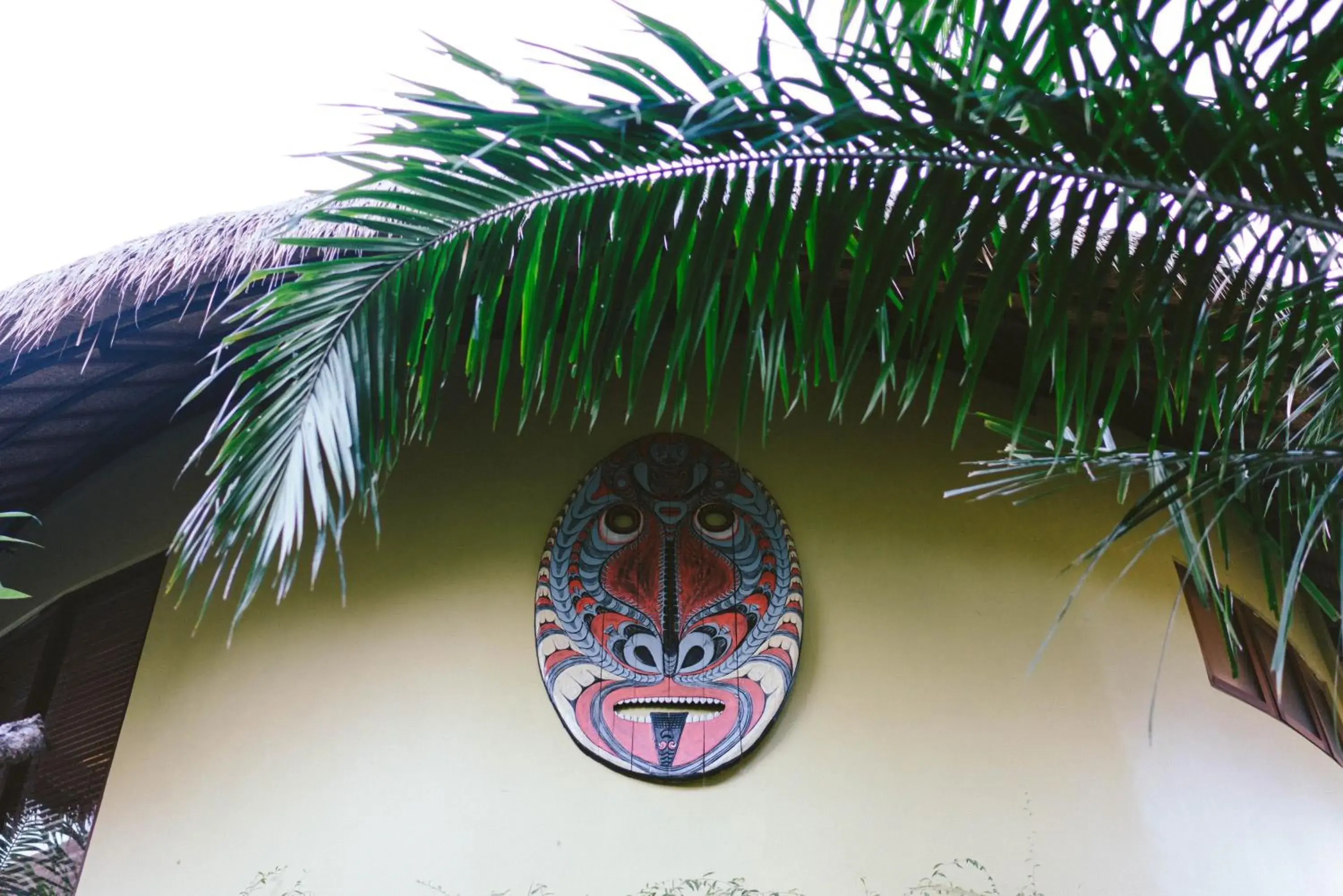 Decorative detail in Honai Resort