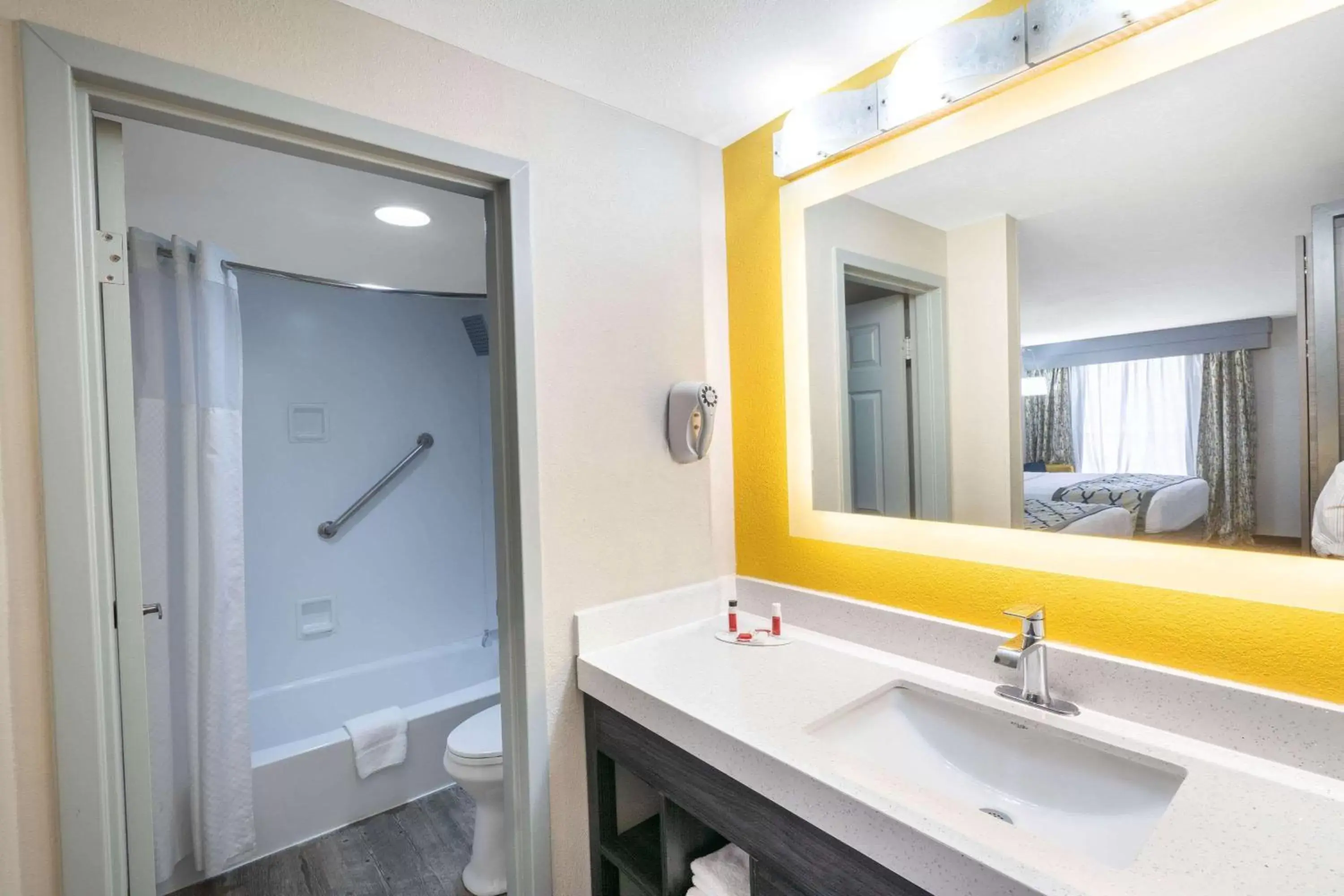 Bathroom in Baymont by Wyndham Murfreesboro Bathroom in Baymont by Wyndham Murfreesboro