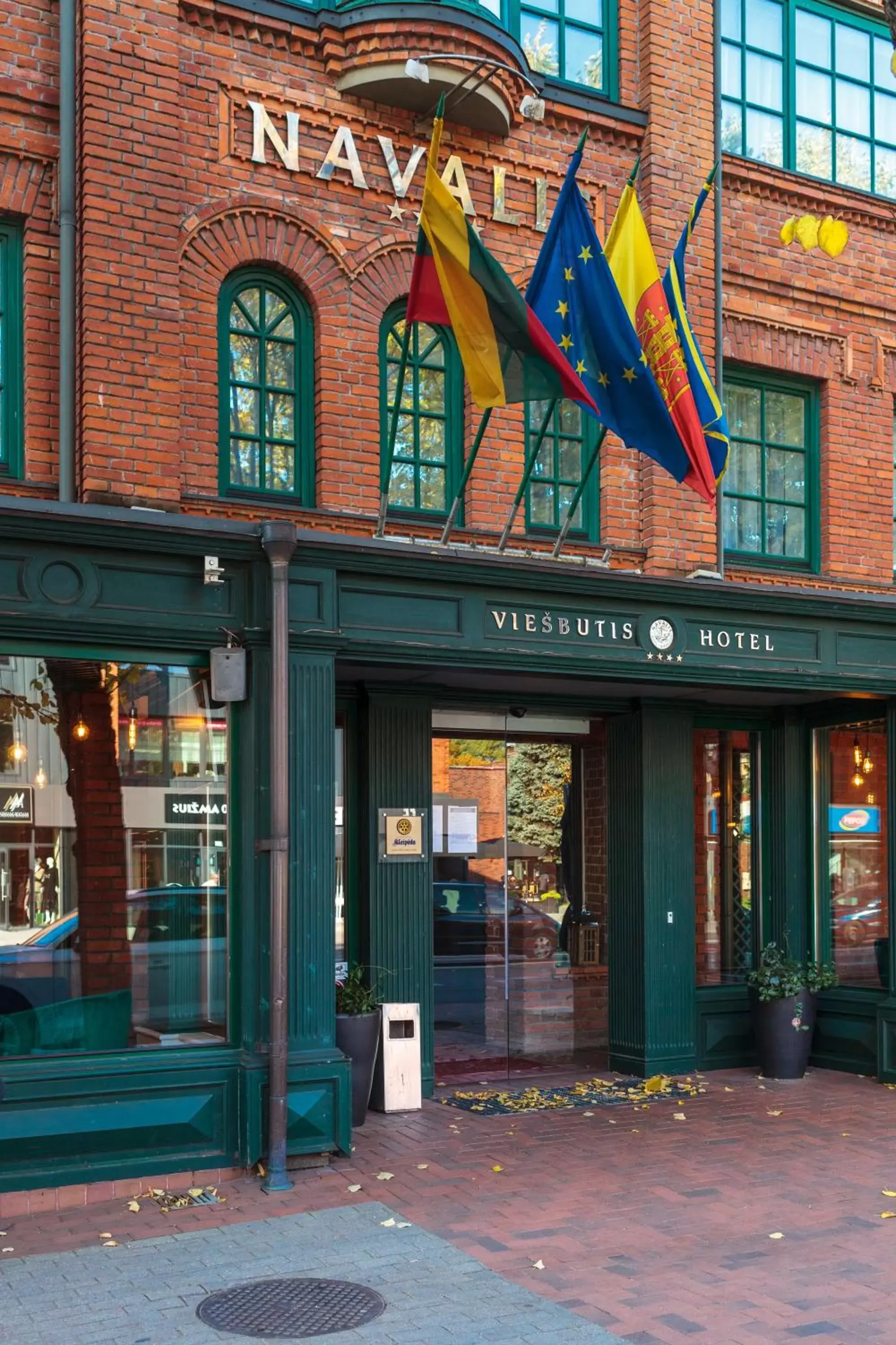 Facade/entrance in Hotel Navalis, Klaipėda Facade/entrance in Hotel Navalis, Klaipėda