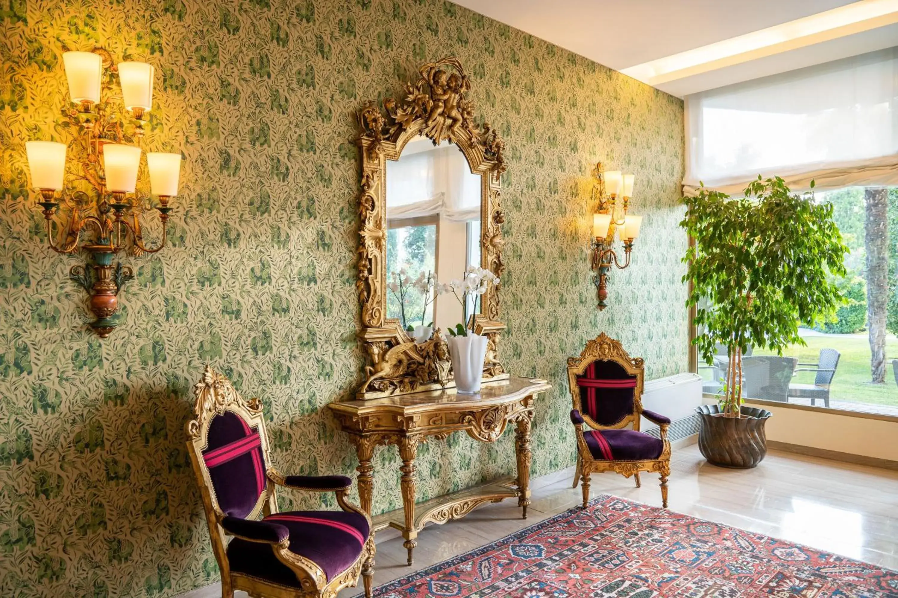 Lobby or reception in Hotel Ariston Molino Buja Lobby or reception in Hotel Ariston Molino Buja