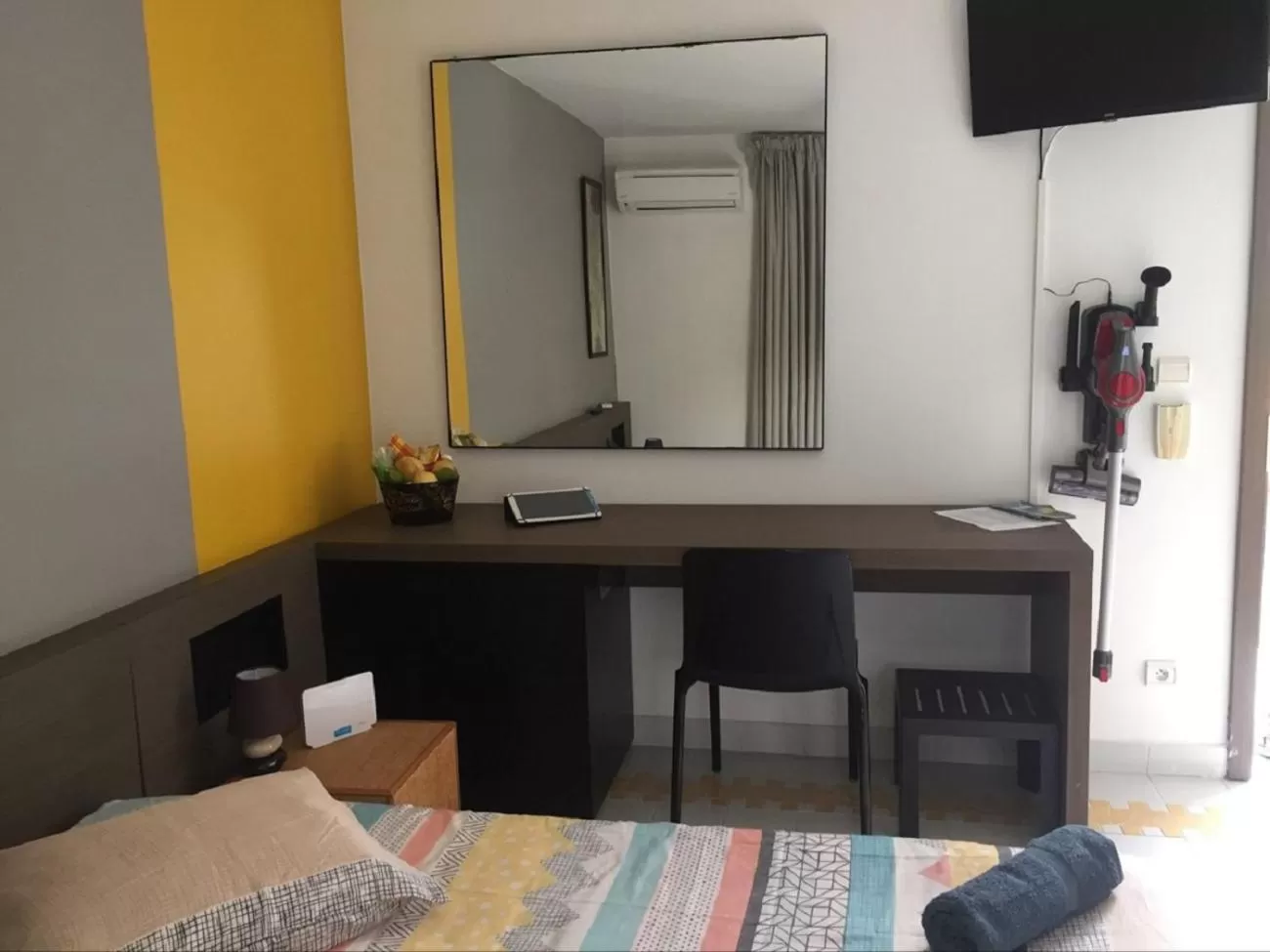 Bed in Le Studio les Tropiques au Village MANGANAO