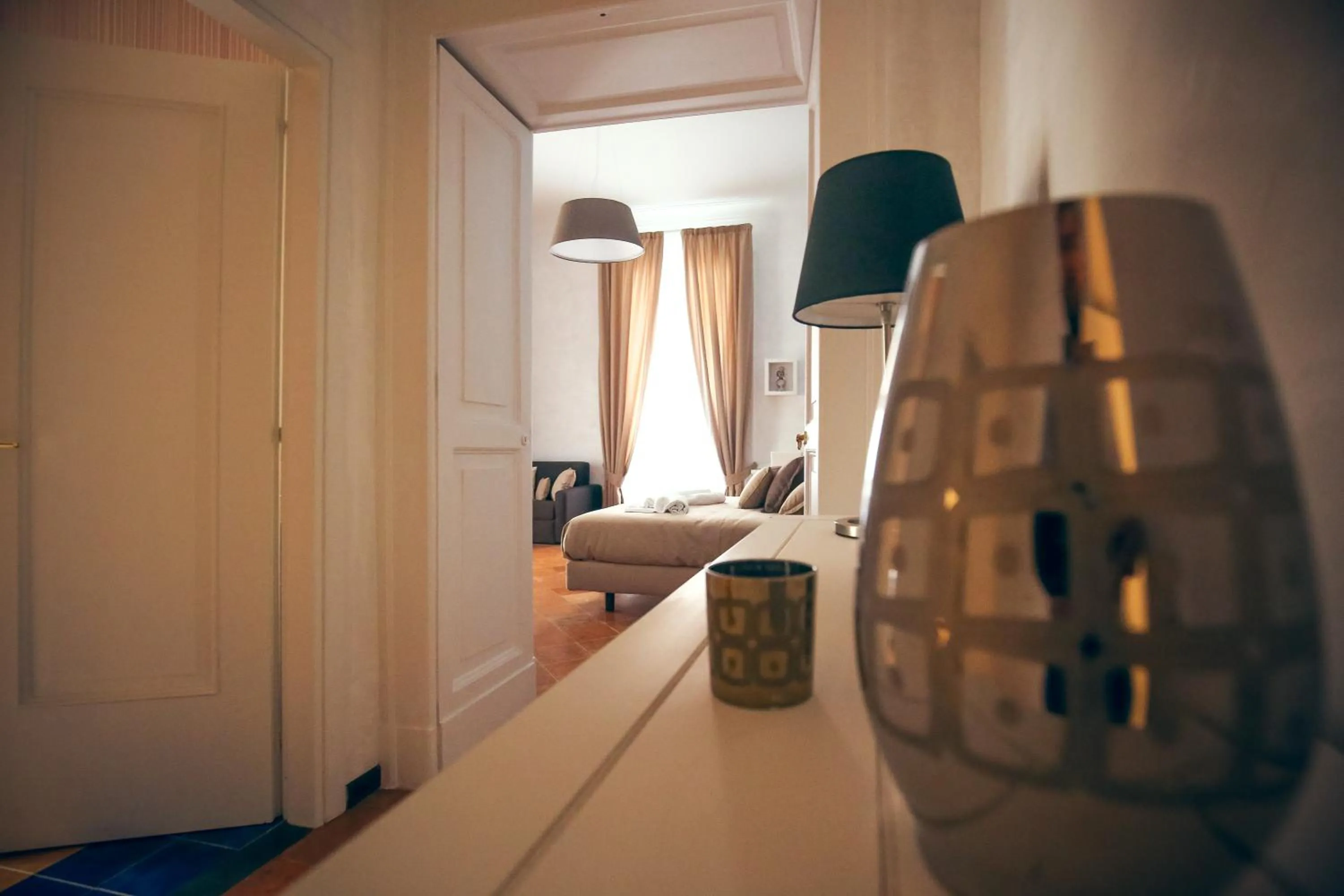 Bed in NapoliMia Boutique Hotel