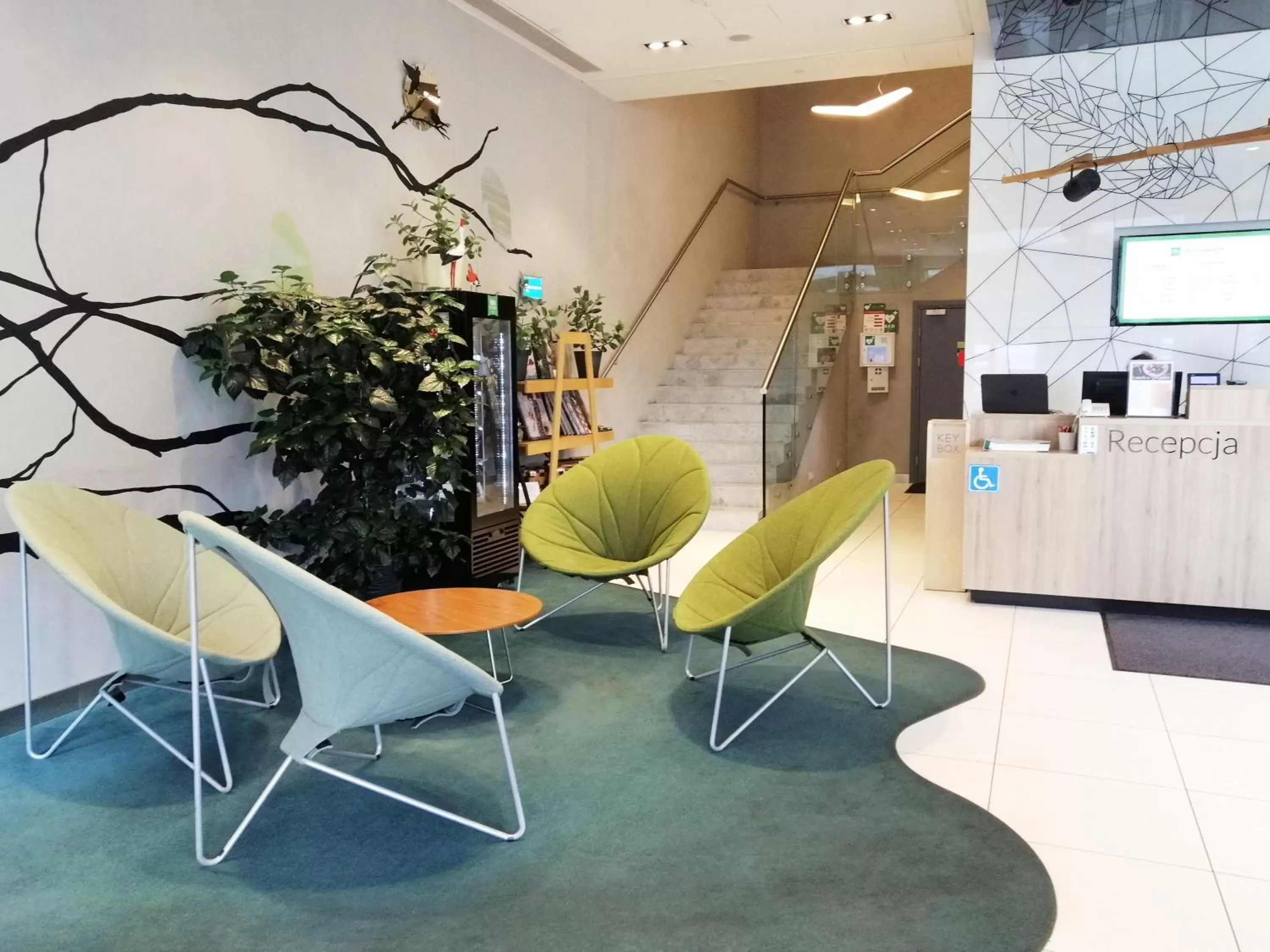 Lobby or reception in ibis Styles Bialystok