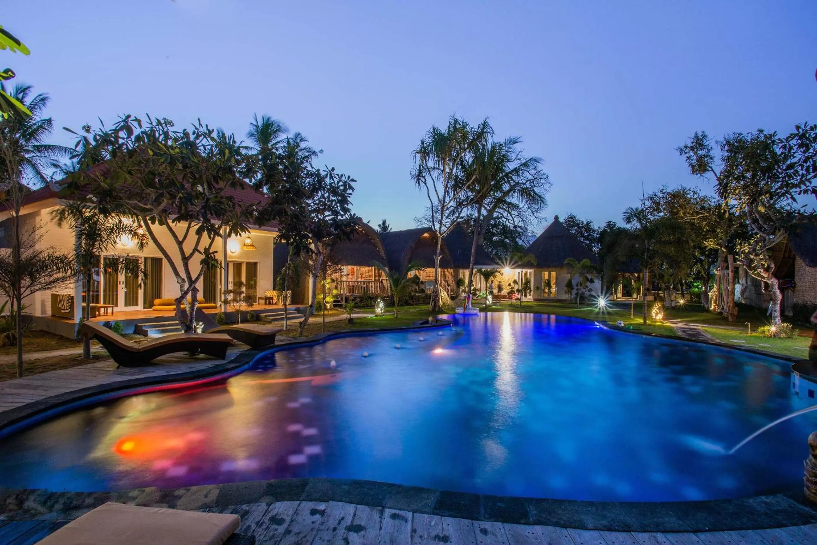 Swimming pool in Sanghyang Bay Villas