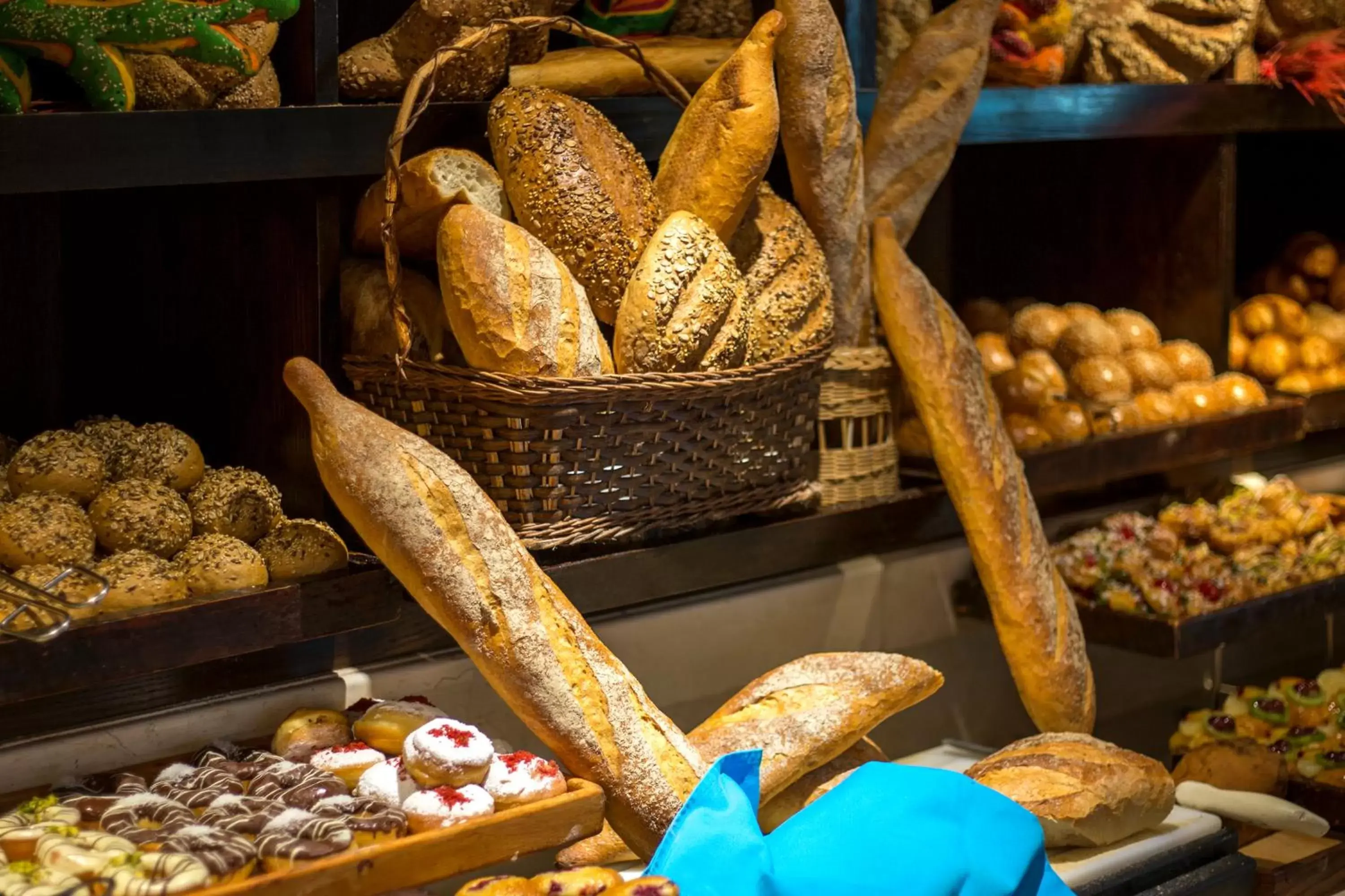 Continental breakfast, Food in Kempinski Nile Hotel, Cairo