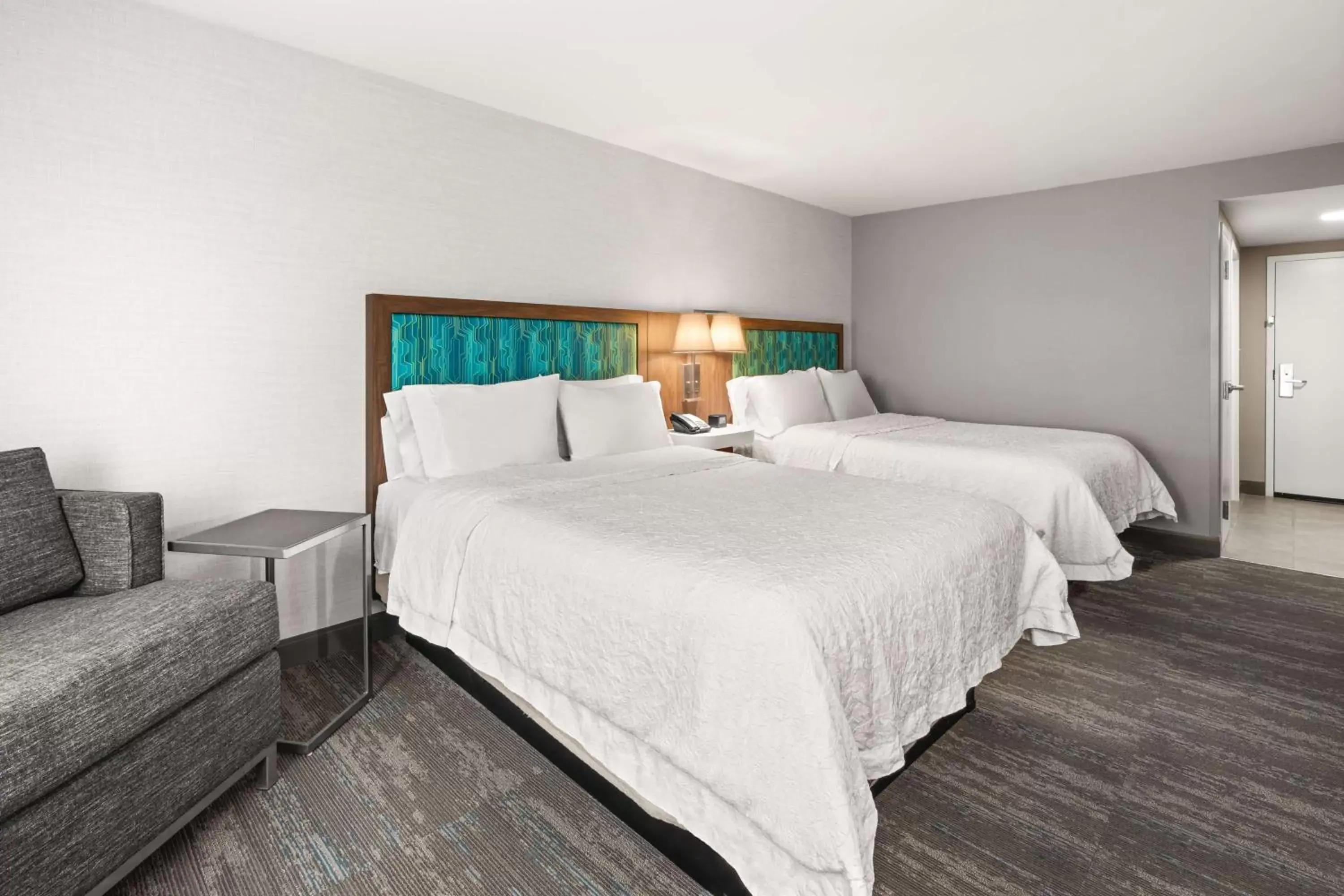 Room with Two Queen Beds - Non-Smoking in Hampton Inn Seekonk Room with Two Queen Beds - Non-Smoking in Hampton Inn Seekonk