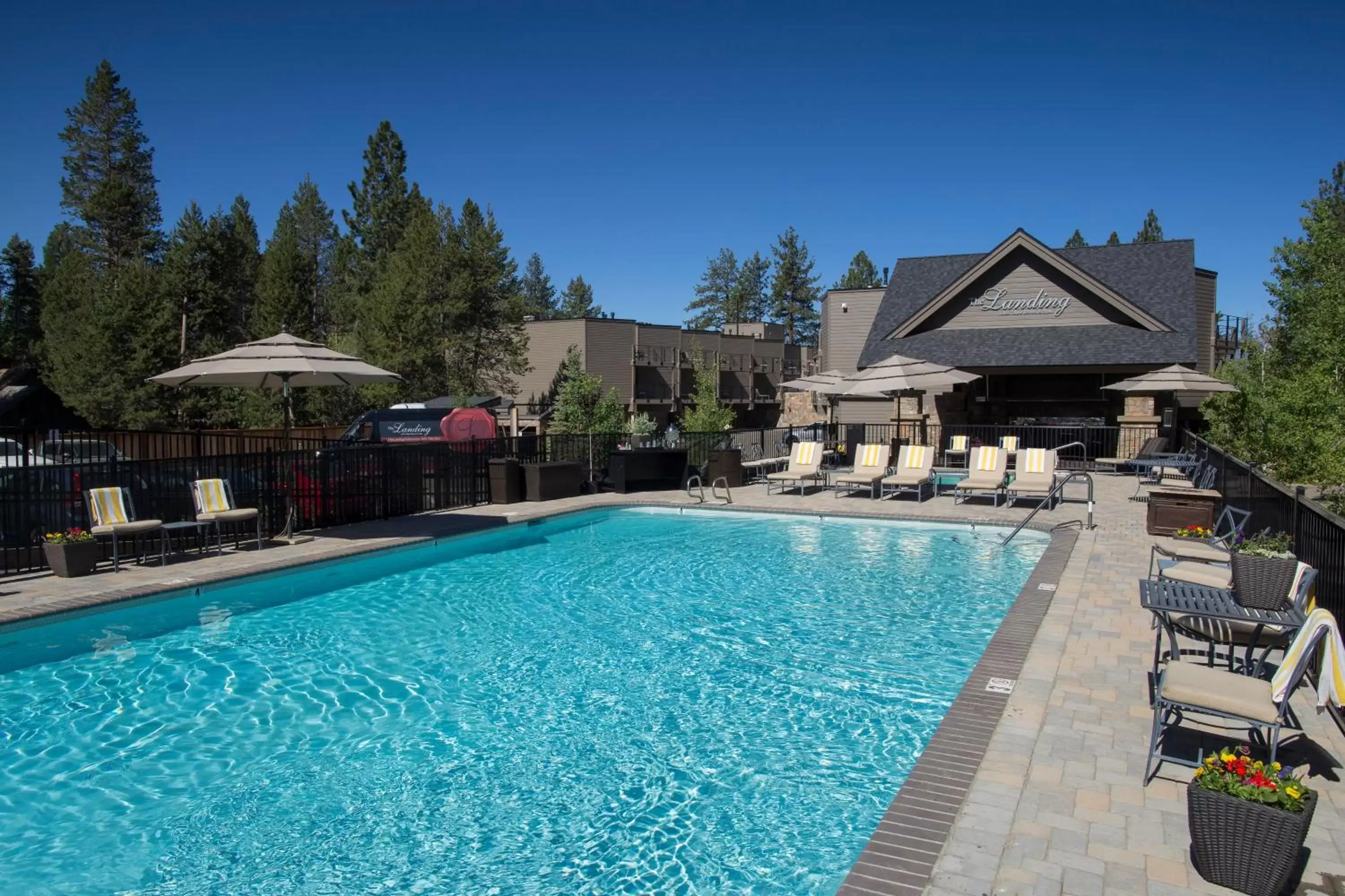 Swimming pool in The Landing Resort and Spa Swimming pool in The Landing Resort and Spa