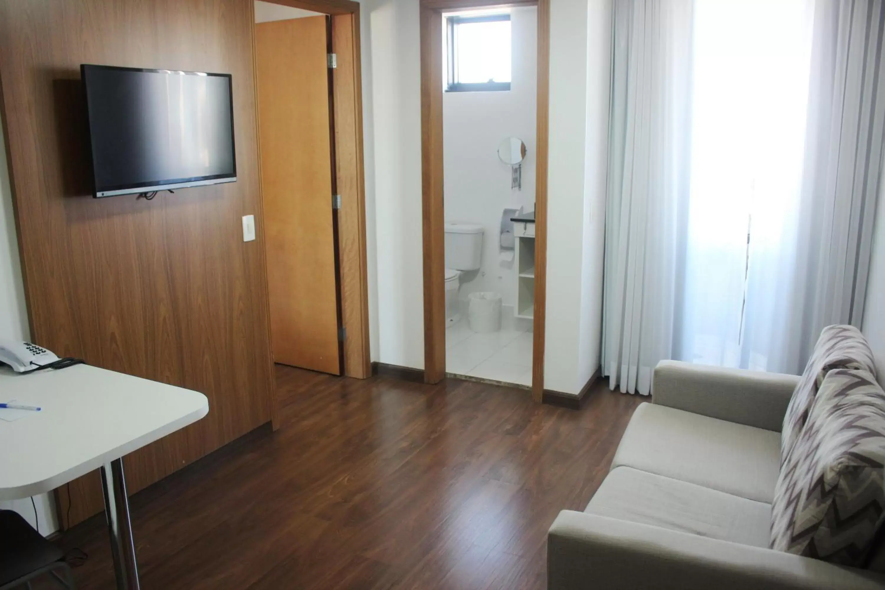 Living room in Aparthotel Twin Towers Living room in Aparthotel Twin Towers