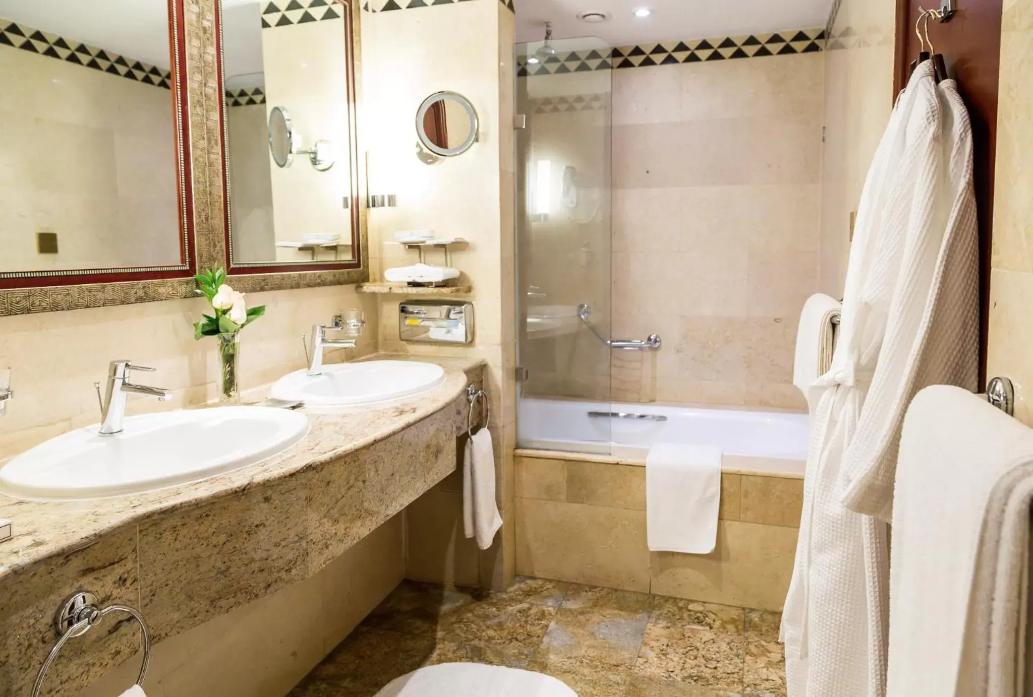 Bathroom in Nairobi Serena Hotel