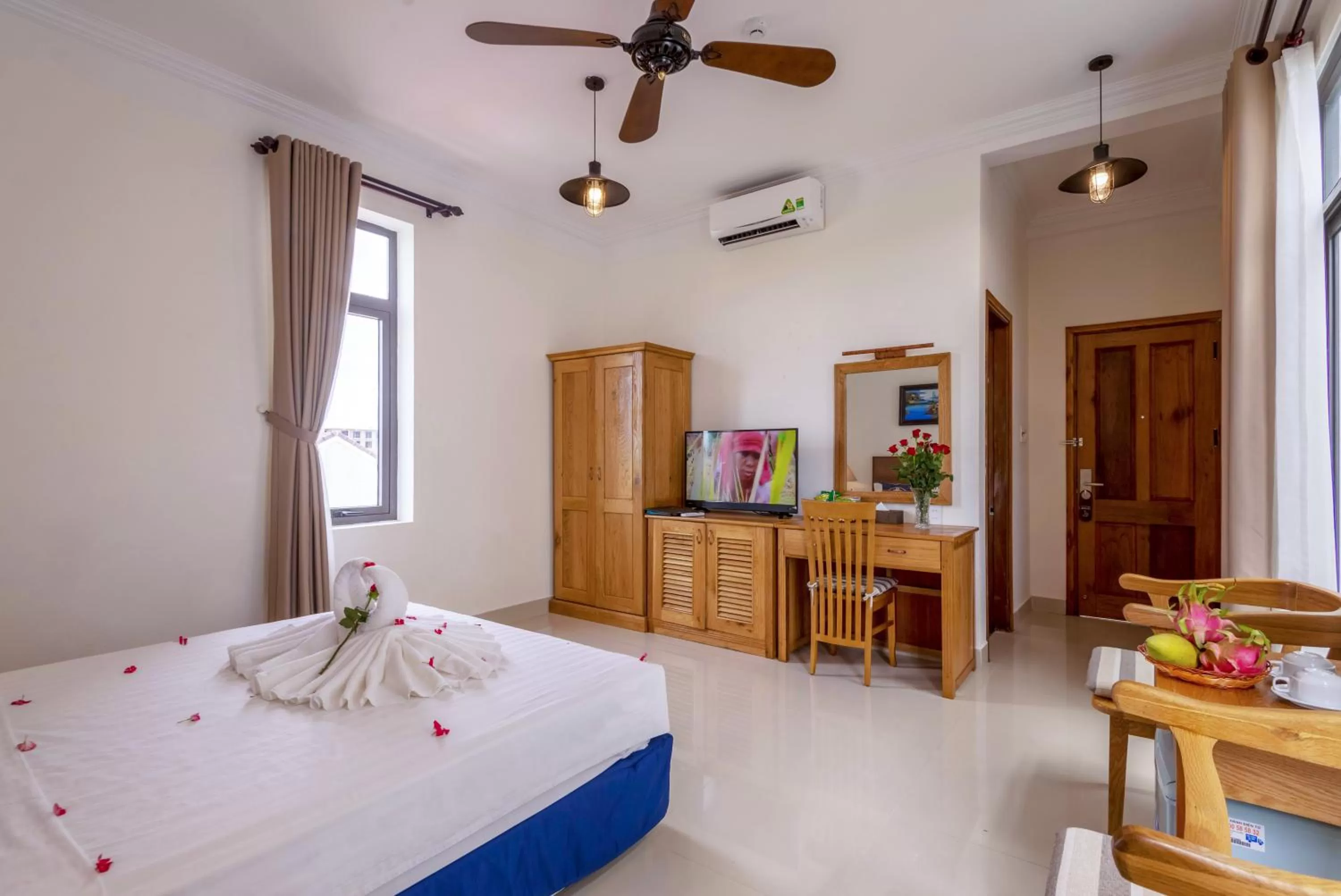 Bed in Santa Sea Villa