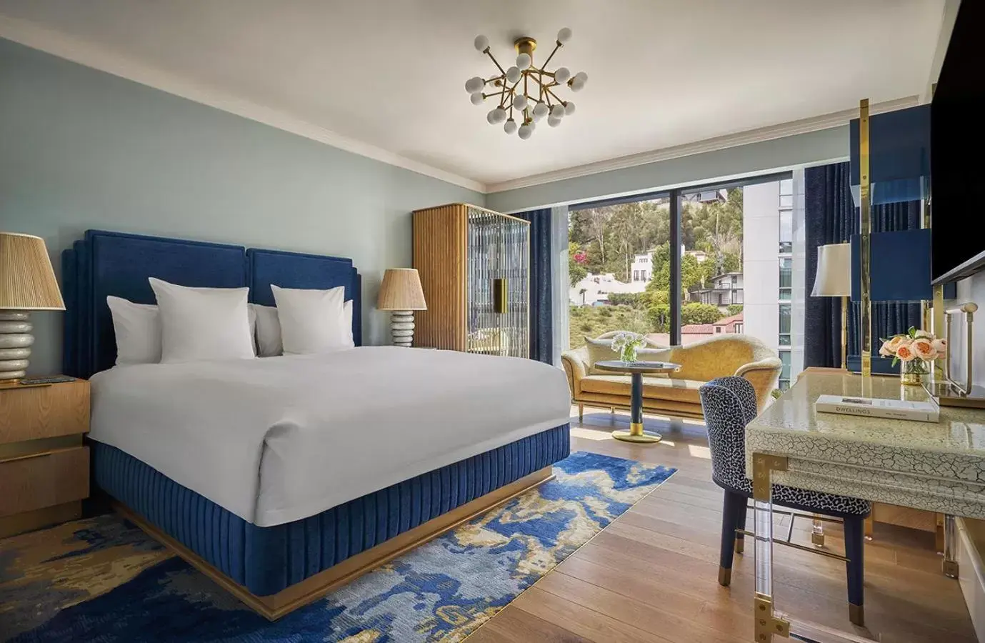 Hollywood Hills King Room in Pendry West Hollywood