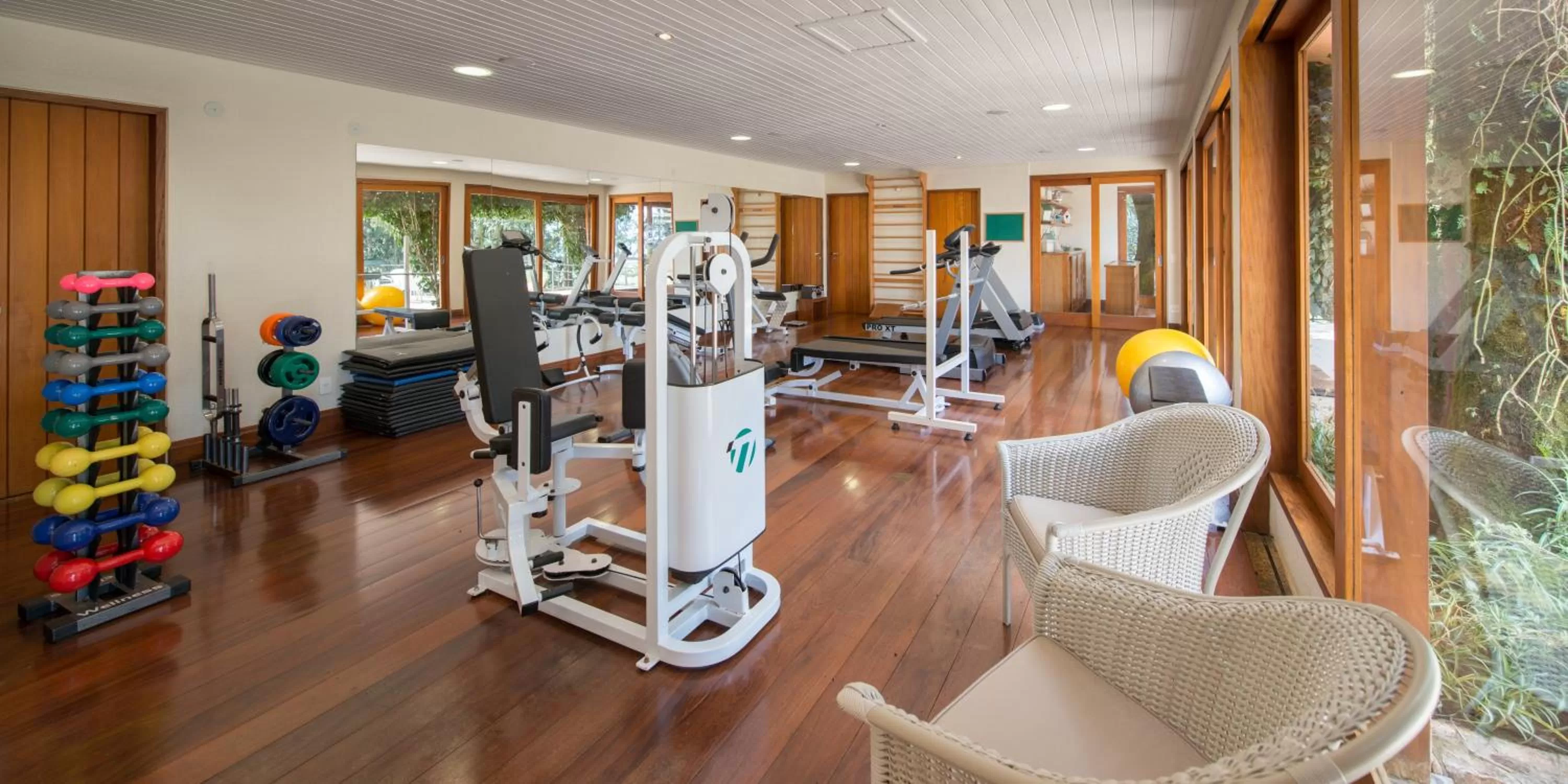 Fitness centre/facilities in Kuriuwa Hotel