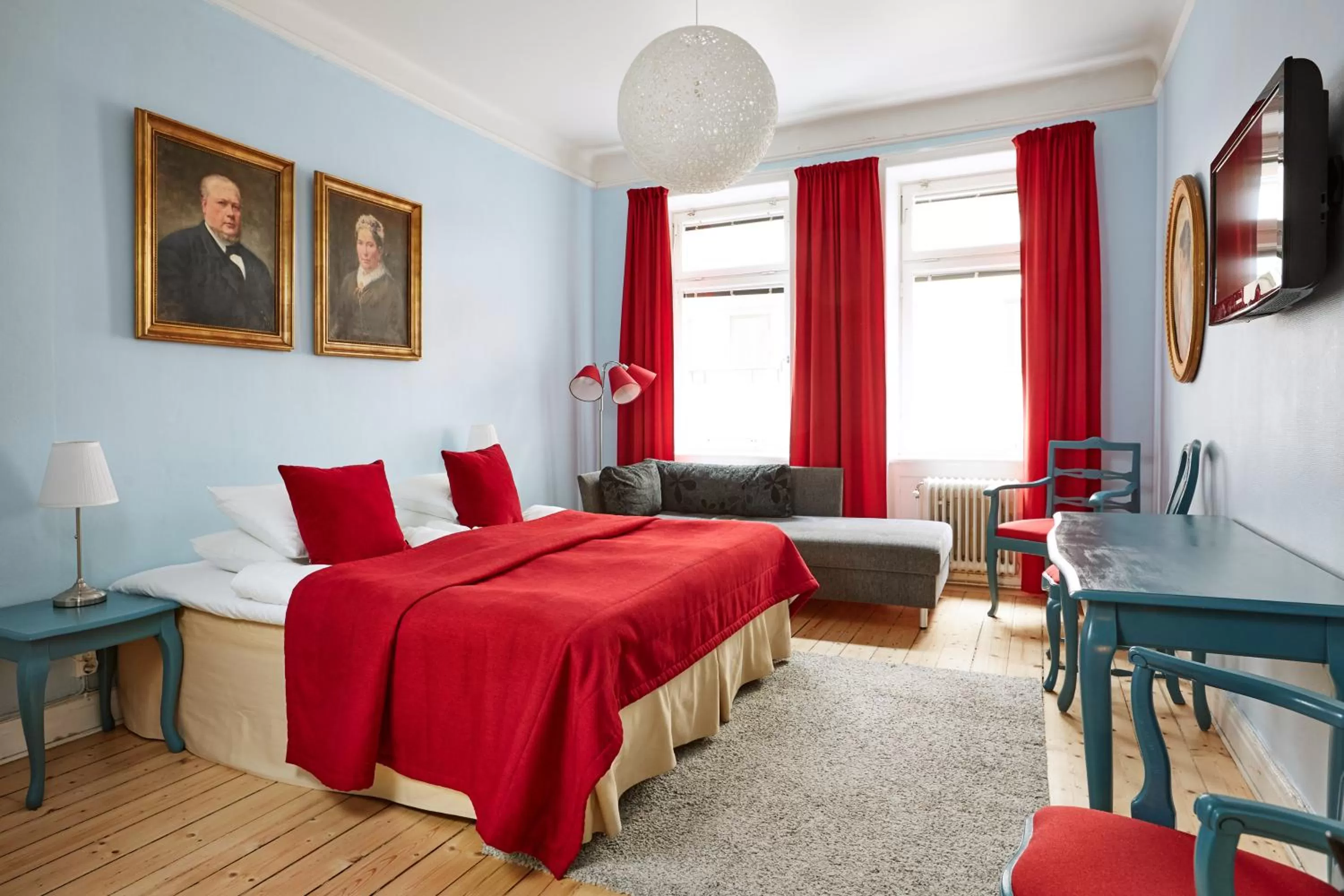 Bedroom, Bed in Hotel Hornsgatan