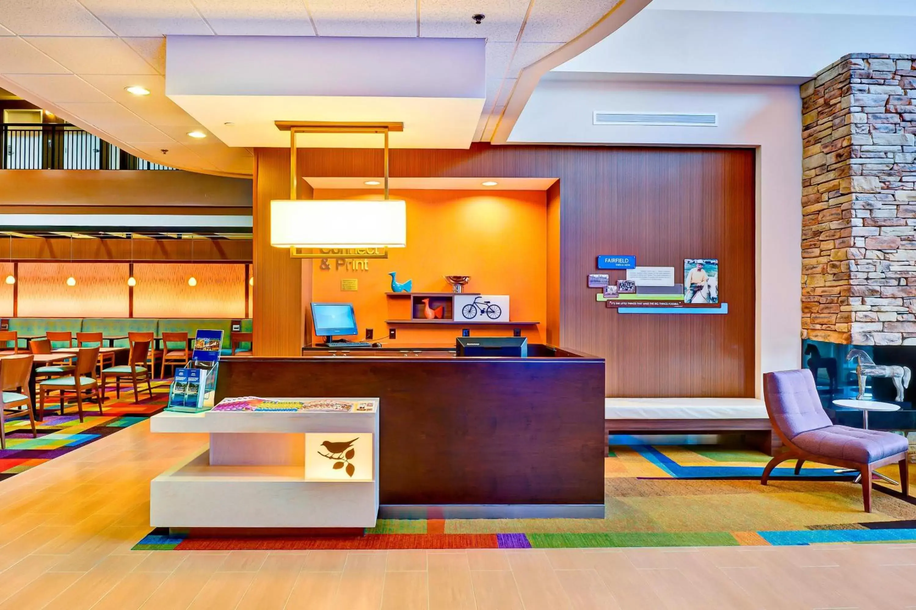 Business facilities, Lobby/Reception in Fairfield Inn and Suites by Marriott Durham Southpoint