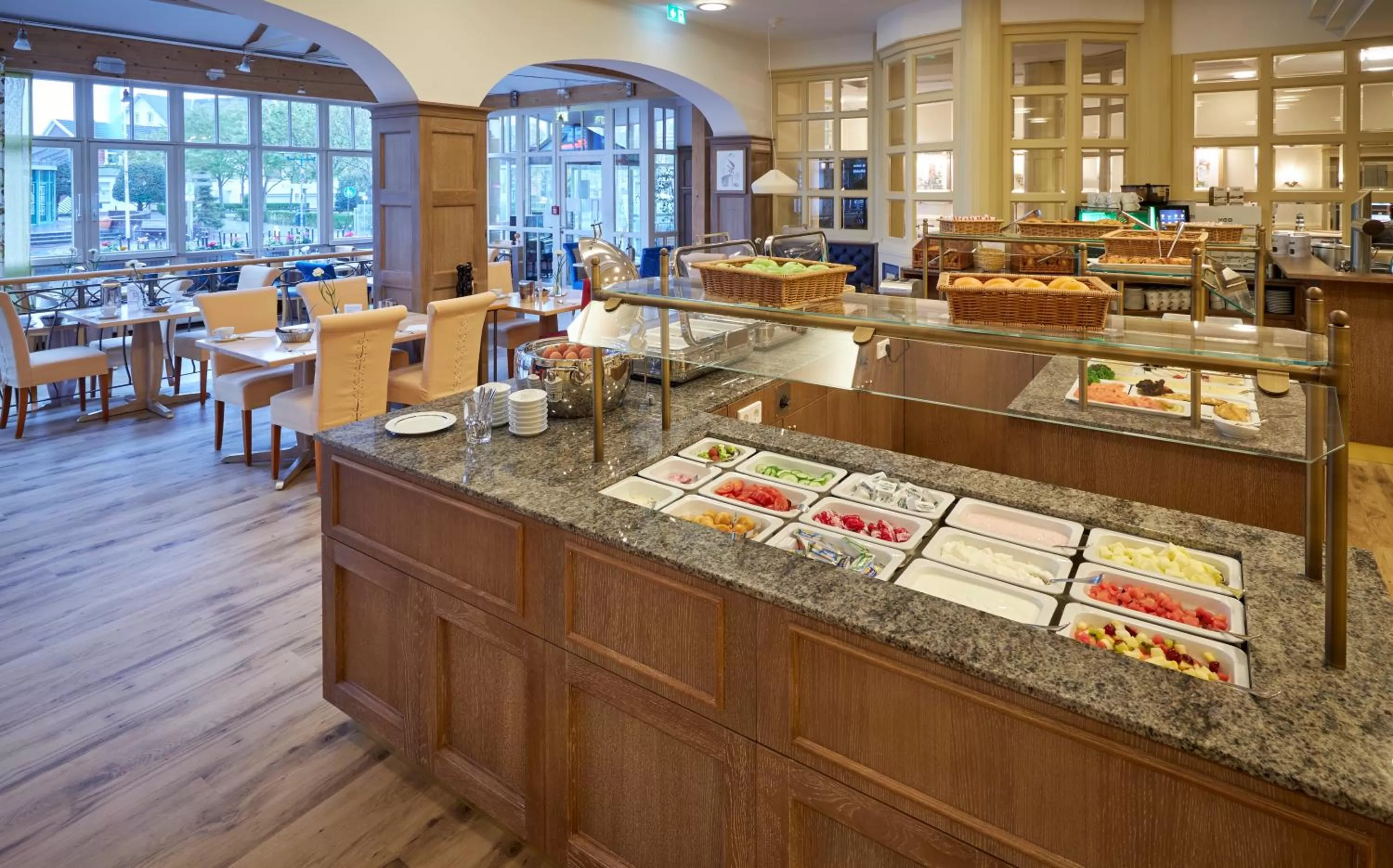 Buffet breakfast in Inselhotel VierJahreszeiten