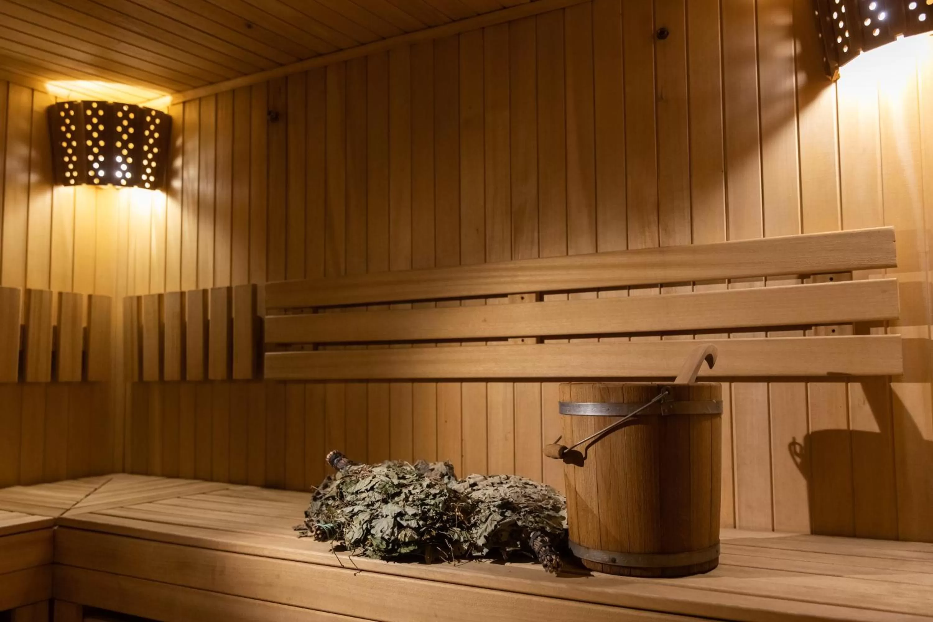 Sauna in Hotel "Mandarin Clubhouse"