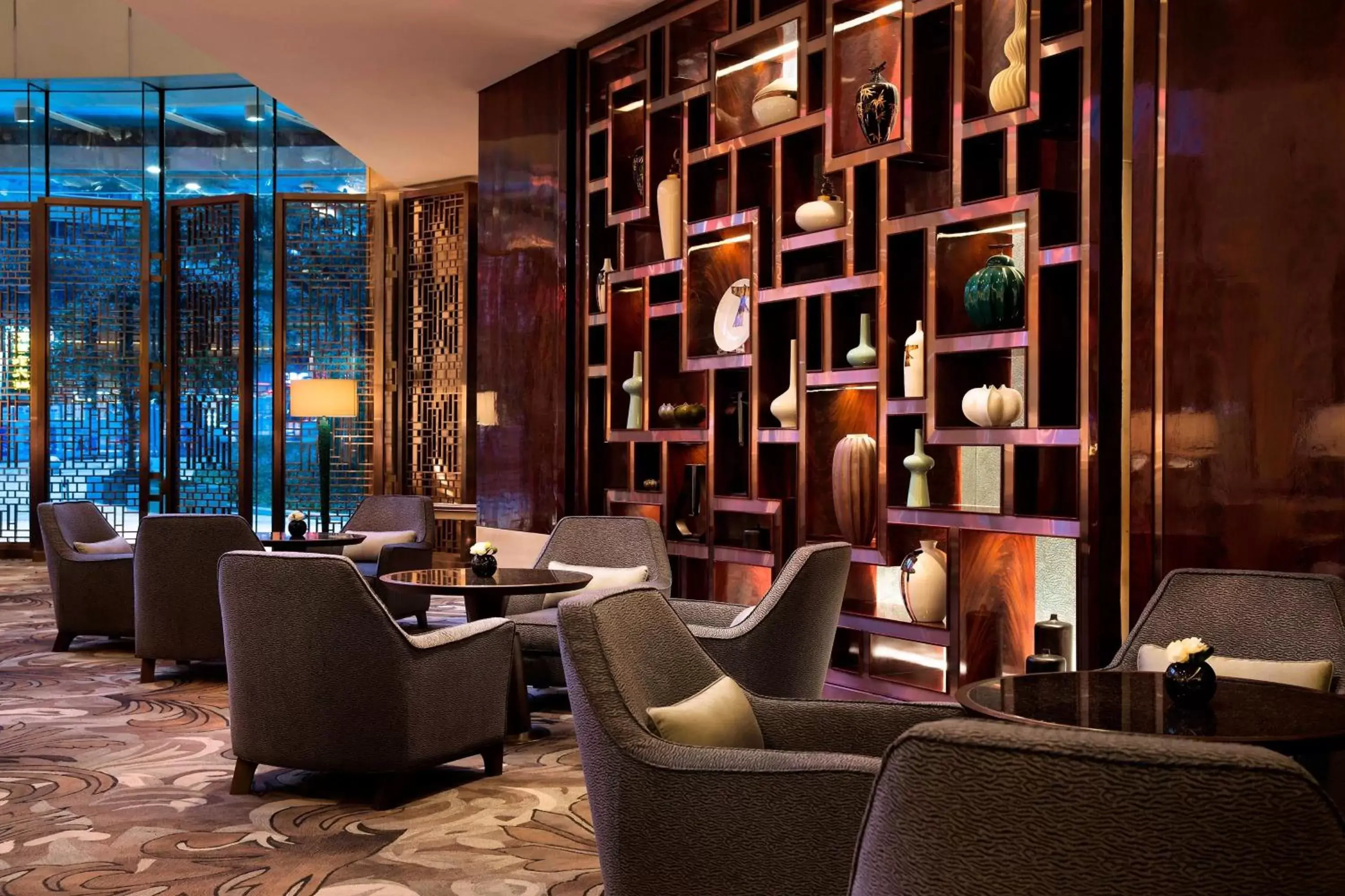 Lobby or reception in JW Marriott Hotel Chongqing